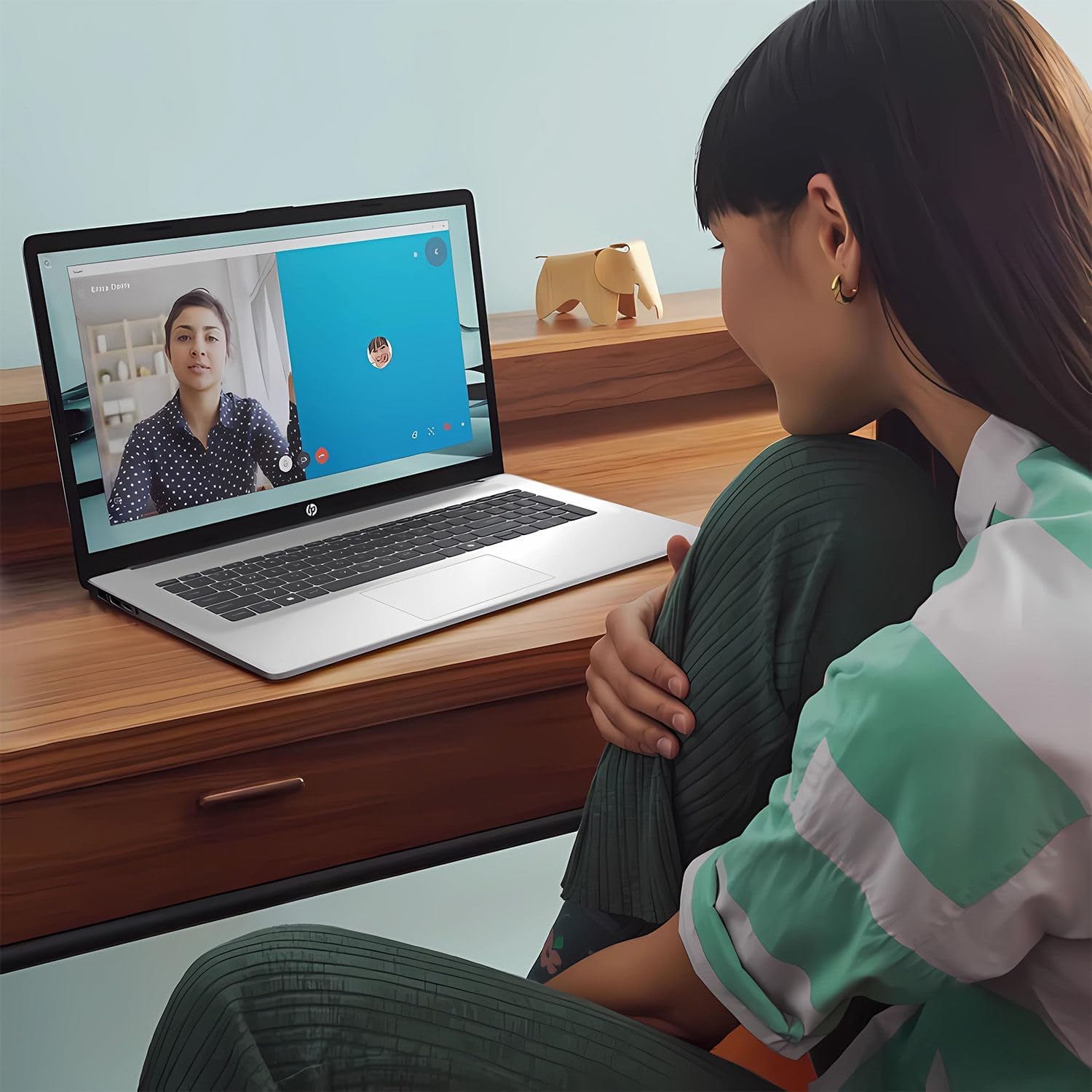 HP Pavilion 15.6" Touchscreen Laptop • 2026 Edition • AMD Ryzen 5 7520U • 8GB RAM • 256GB PCle SSD • Bluetooth • Copilot AI • Wi-Fi 6 • Windows 11 • Ready for School & Work - Image 8