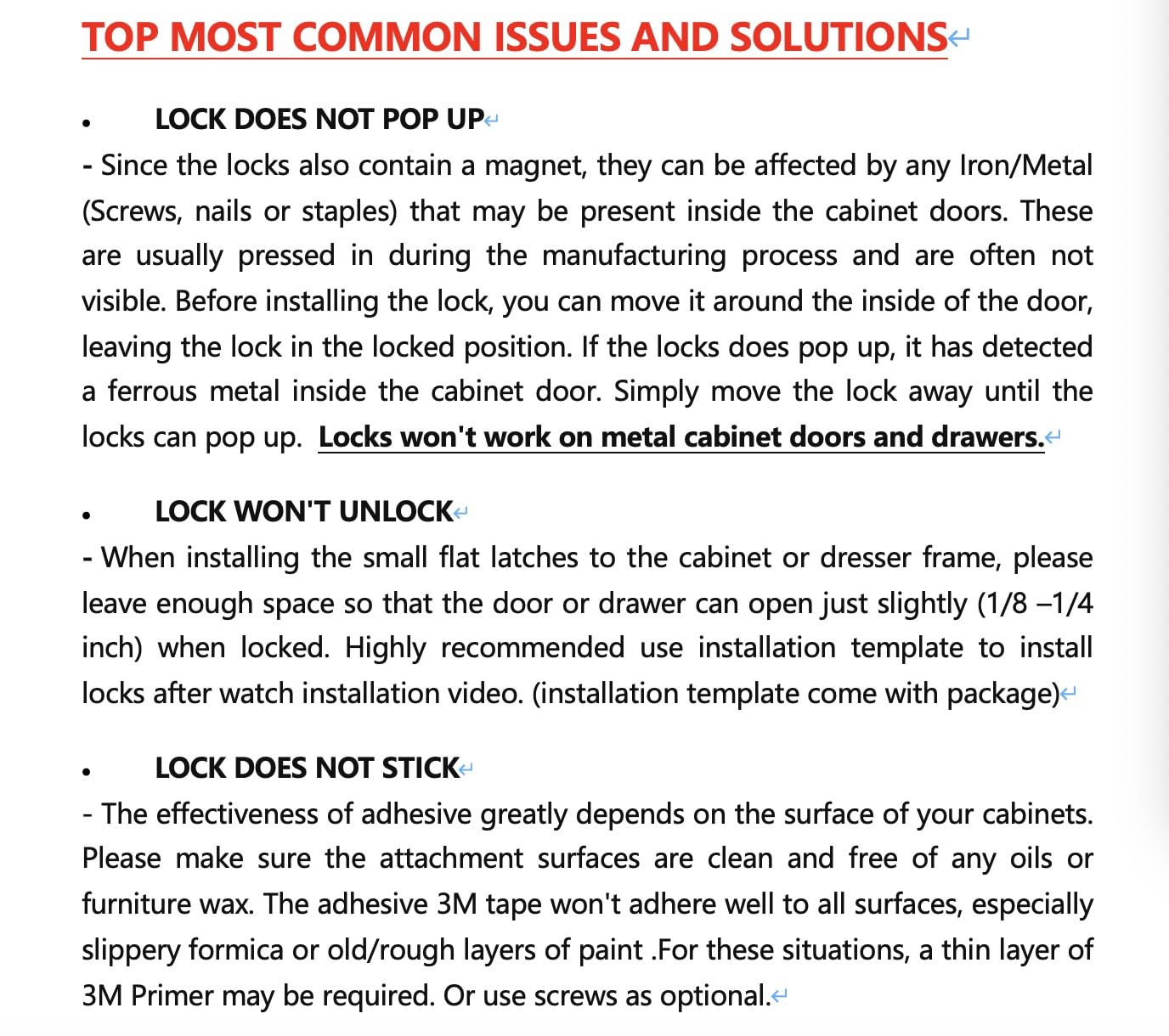 20 Pack Magnetic Cabinet Locks Baby Proofing - Vmaisi Children Proof Cupboard Drawers Latches - Adhesive Easy Installation - Image 6