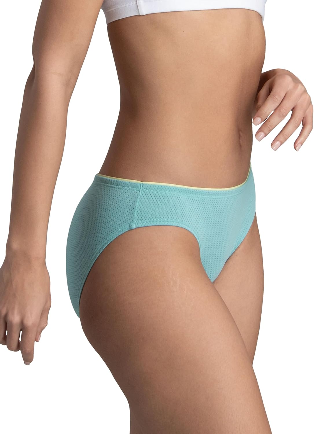 Fruit of the Loom womens Breathable Underwear, Moisture Wicking Keeps You Cool & Comfortable, Available in Plus Size - Image 3
