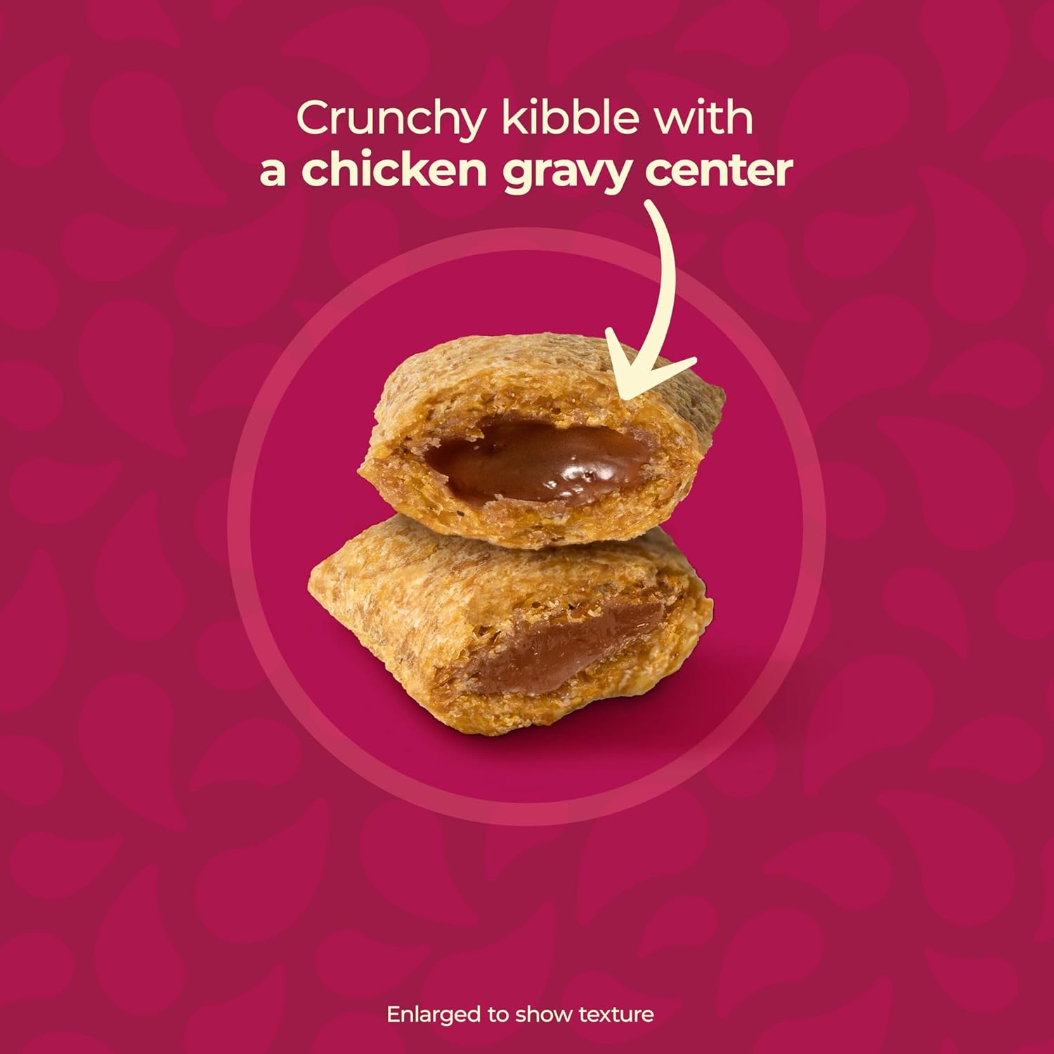 Meow Mix Gravy Bursts, Savory Chicken Flavor Mix, Gravy Filled Dry Cat Food, 3 lb. Bag - Image 4