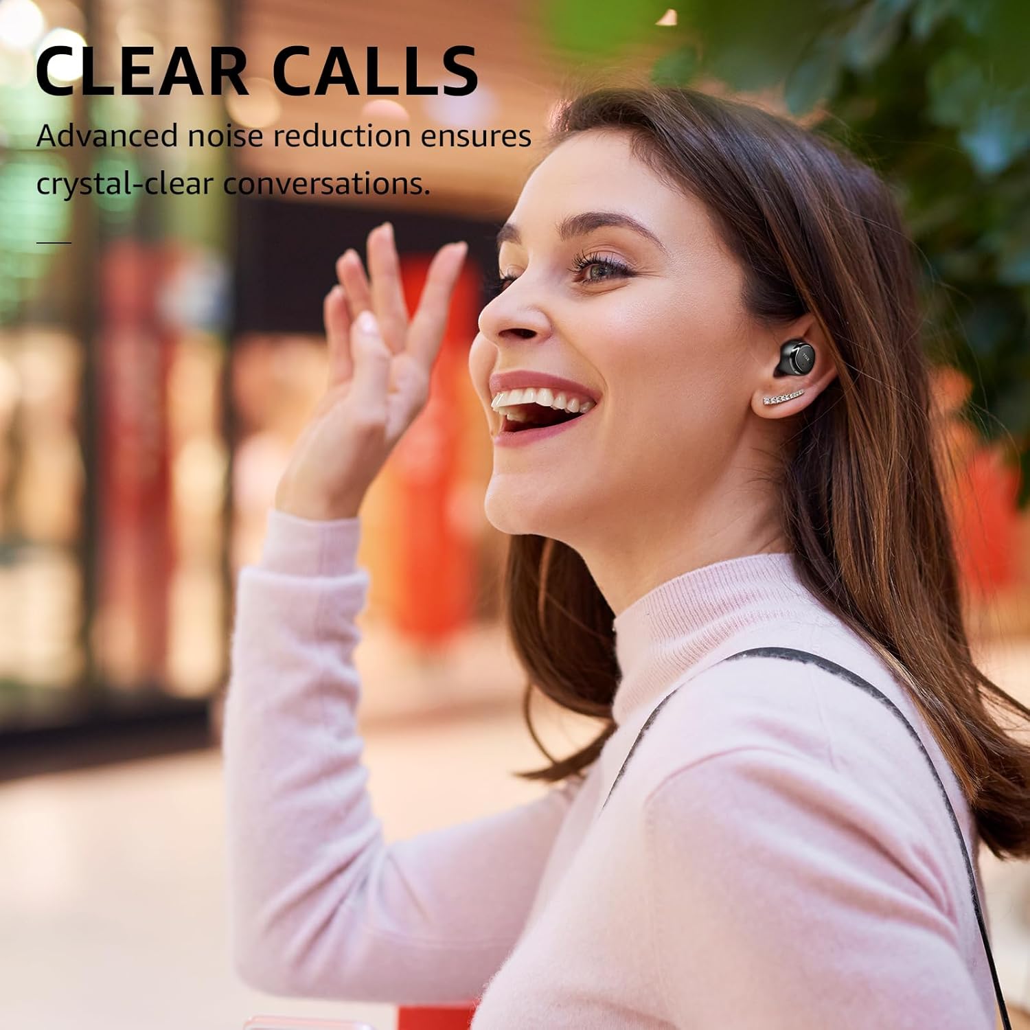 TOZO Wireless Earbuds Build in Mic Clear Calls Ergonomic Light Weight Bluetooth 5.3 in Ear Headphones Waterproof Premium Stereo Sound Ear Buds 30H Playtime with 32 EQs via APP - Image 6
