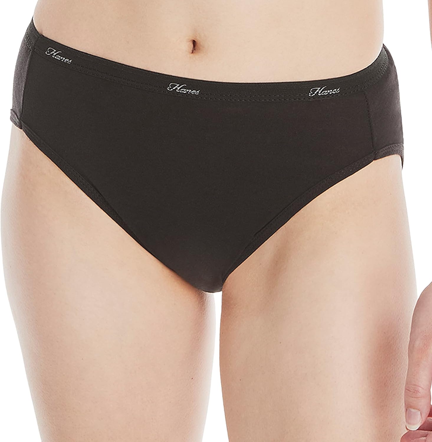 Hanes Women's Underwear Pack, 10-Pack, Full-Coverage Cotton Blend Panties, Moisture-Wicking Underwear for Women - Image 2