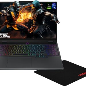 Lenovo Legion 5i Gaming Laptop, Intel Ultra 9-275HX, 32 GB DDR5 RAM, 1 TB PCIe SSD, 15.1″ WQXGA (2560×1600)165Hz, Nvidia G-Force RTX 5070, 24-Zone RGB Backlit Keyboard, W11 Home, Black+Traix Mousepad