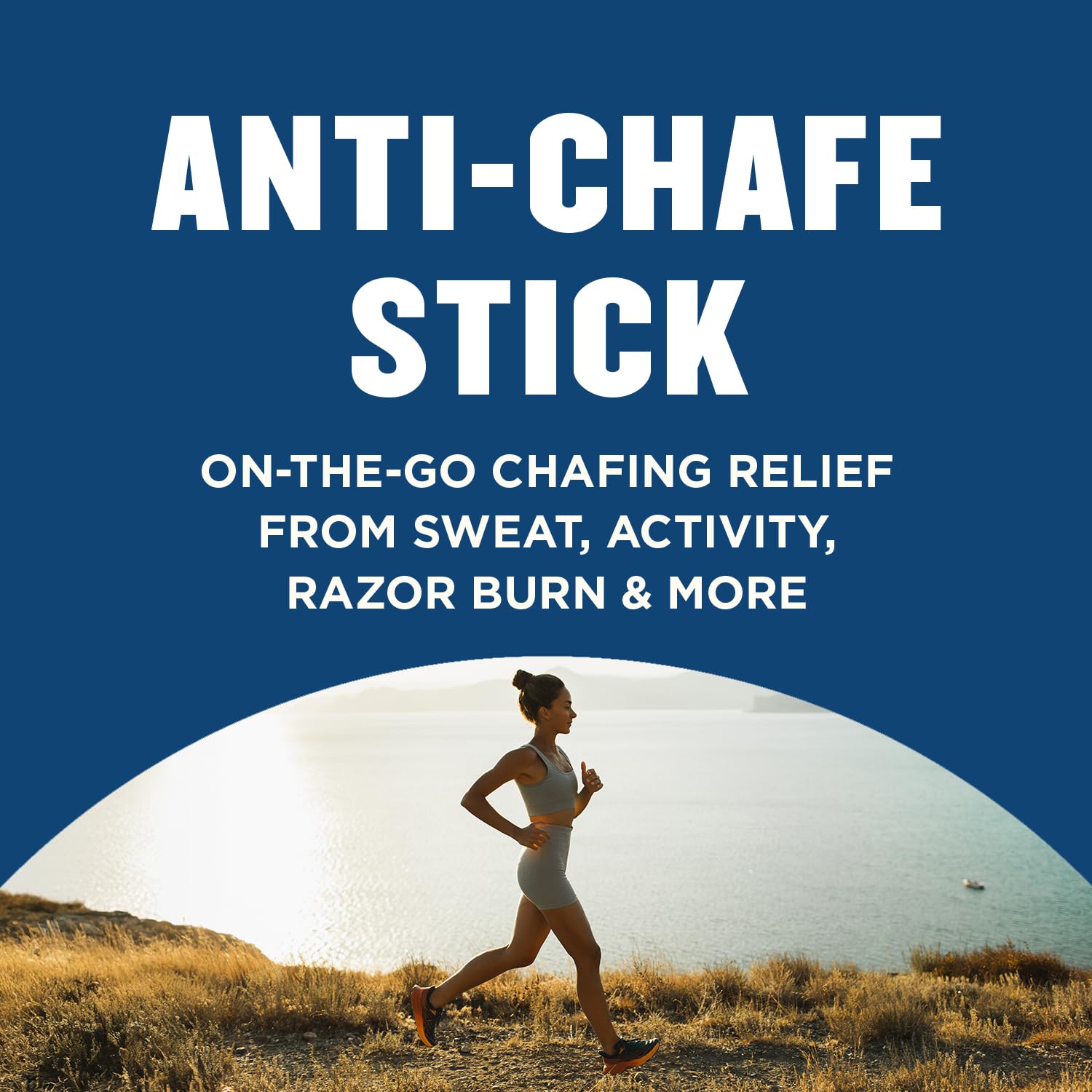Gold Bond Friction Defense Stick, Anti Chafing Stick with Aloe to Soothe, Comfort & Moisturize Chafed Skin, 1.75 oz. - Image 5