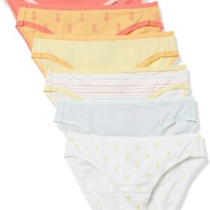 Amazon Essentials Women’s Breathable Cotton Bikini Brief Underwear with Full Coverage, Multipacks
