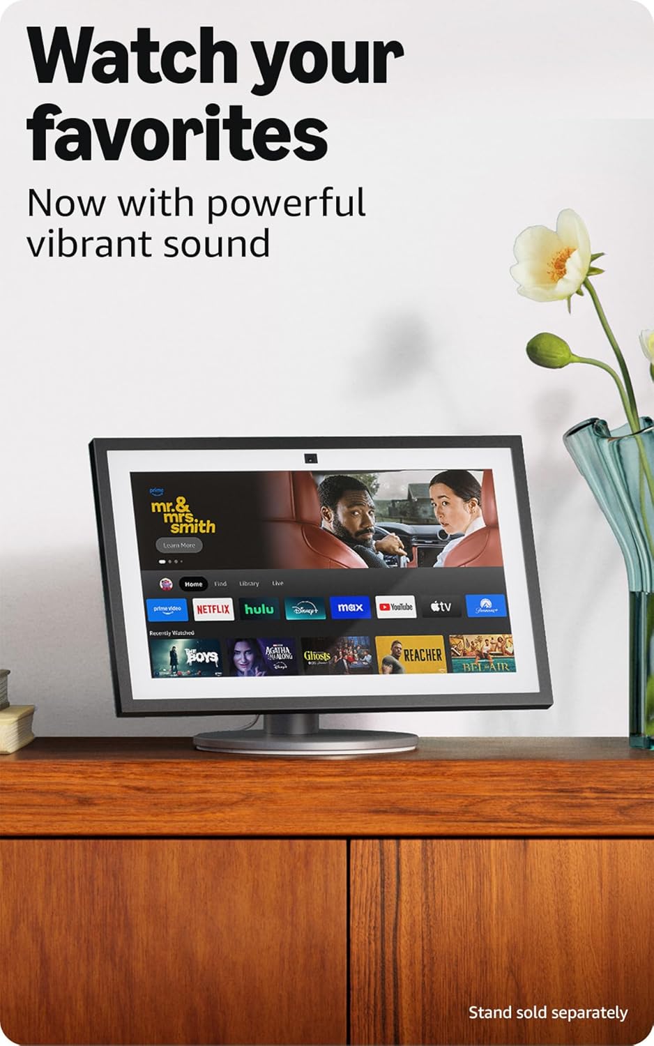 Amazon Echo Show 15 (newest model), Full HD 15.6" kitchen hub for home organization, with built-in Fire TV, Designed for Alexa+ - Image 4