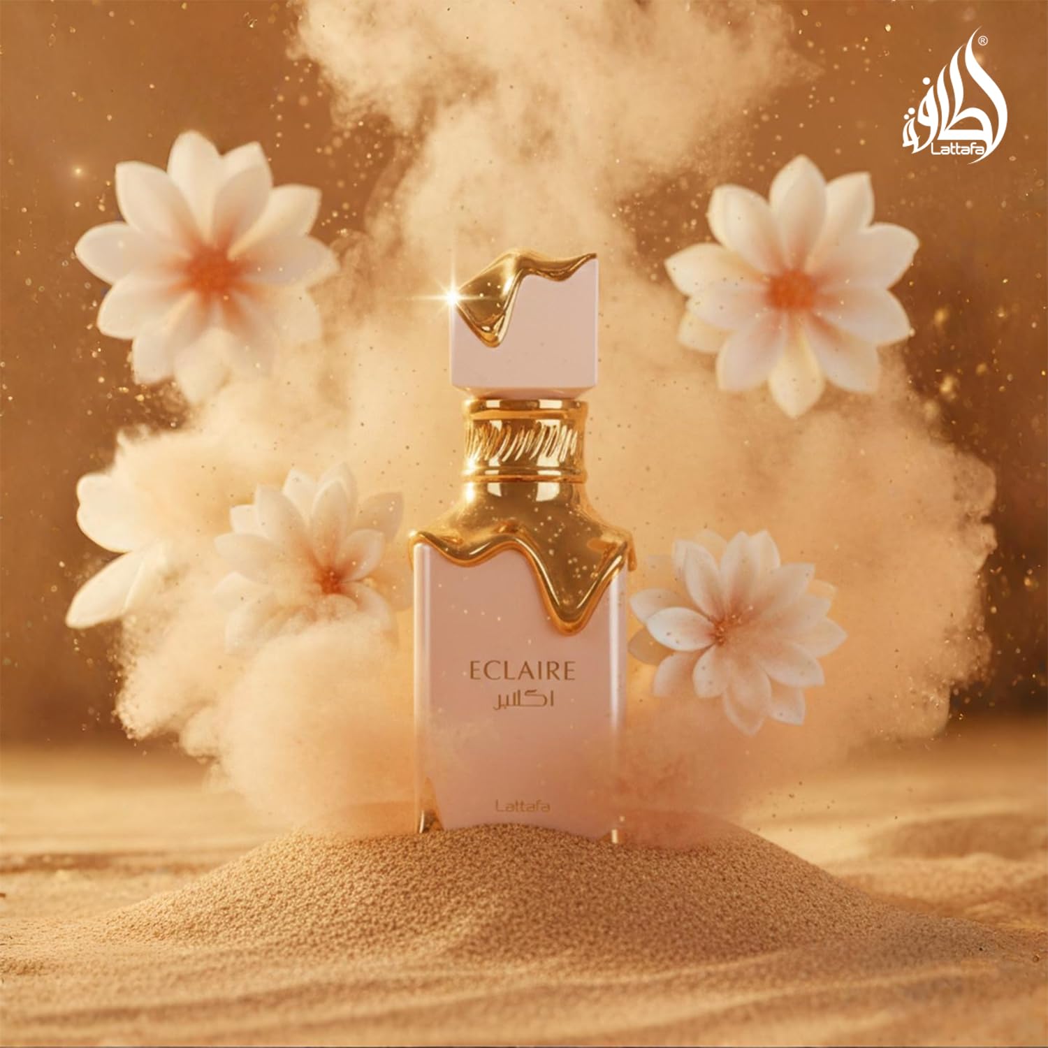 Lattafa Eclaire - Vanilla, Caramel, Sweet, Floral - Eau de Parfum Long-Lasting Fragrance for Women, 3.40 Ounce / 100 ml - Image 6