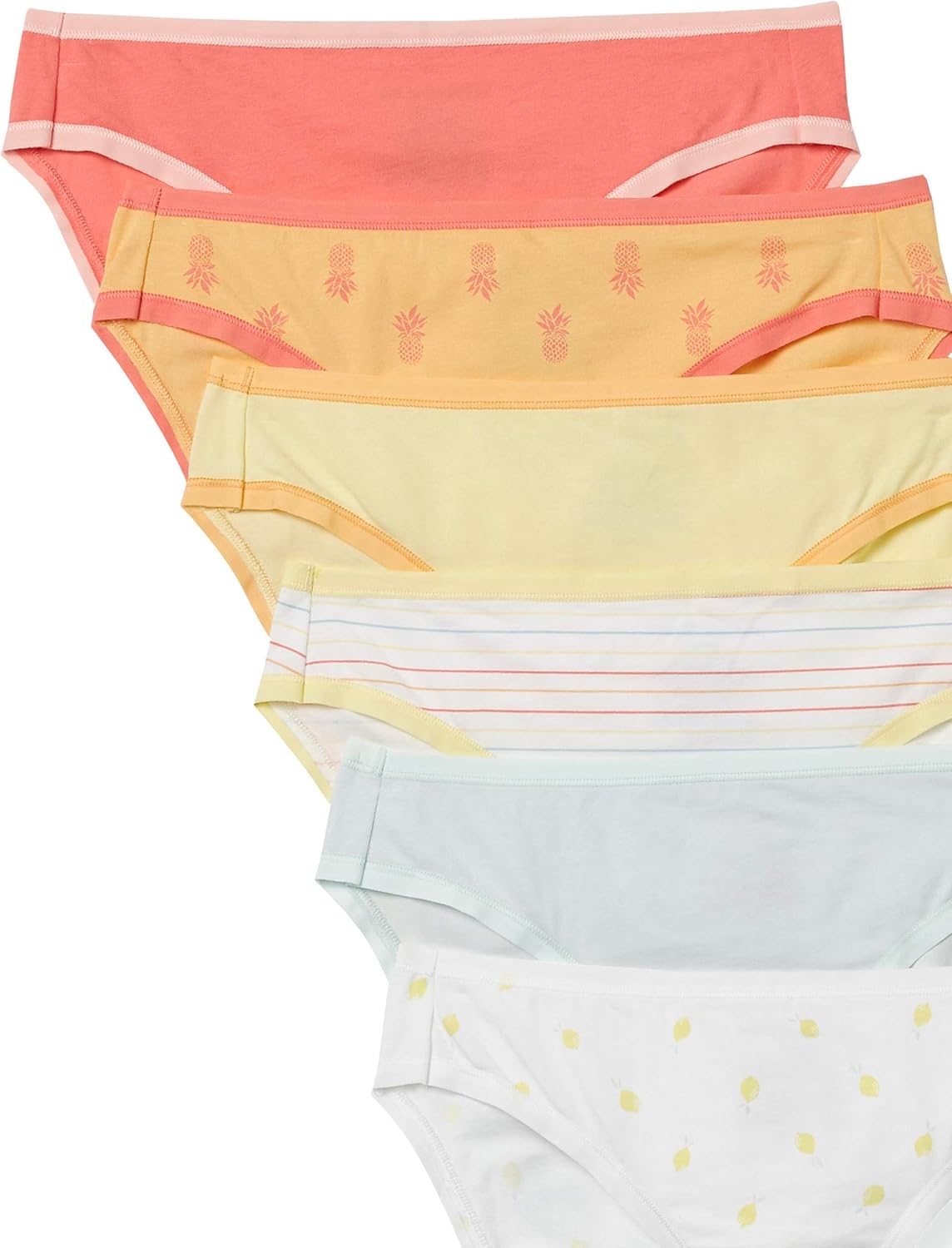 Amazon Essentials Women's Breathable Cotton Bikini Brief Underwear with Full Coverage, Multipacks - Image 5