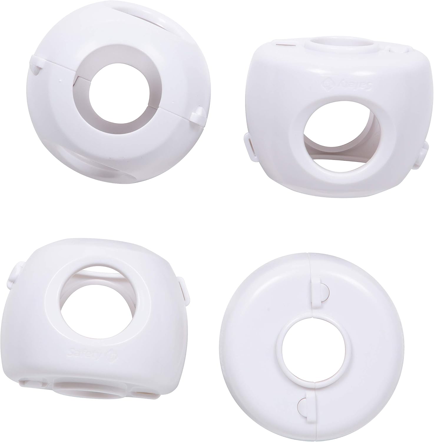 Safety 1st Parent Grip Door Knob Covers, White, One Size,4 Count (Pack of 1) (HS3260600), Packaging may vary - Image 4