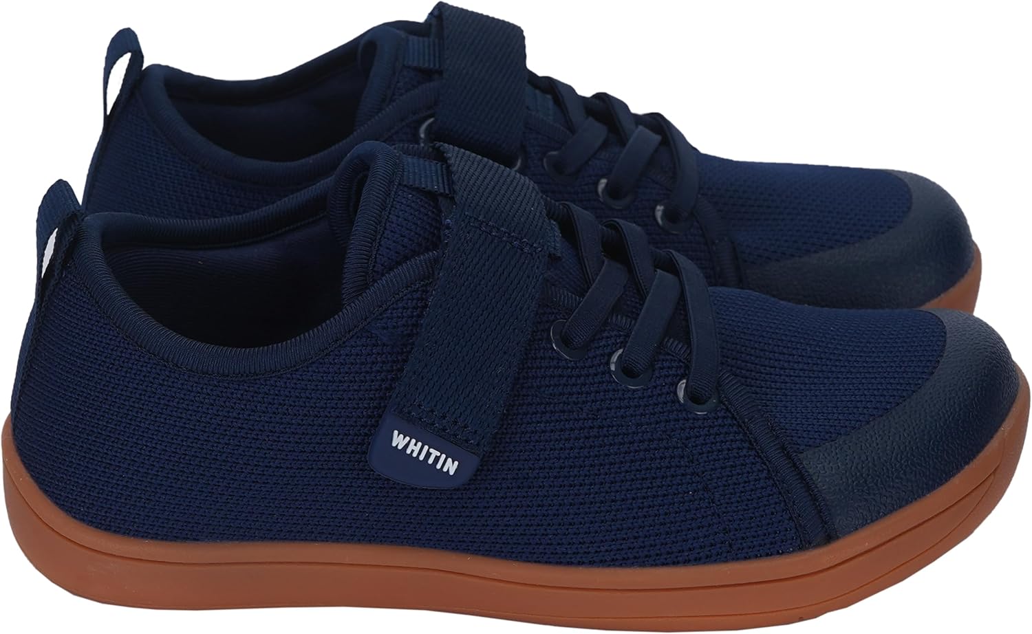 WHITIN Little/Big Kid Barefoot Shoes | Boys/Girls Lace-up Minimalist Sneakers | Wide Toe Box | Natural Flexible Fit - Image 2