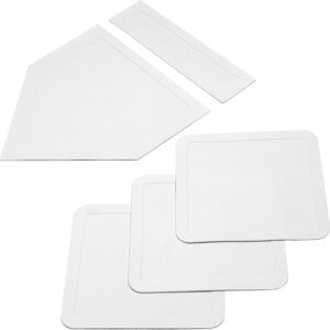 GoSports Baseball & Softball 5 Piece Base Set – Rubber Field Bases for Kids & Adults
