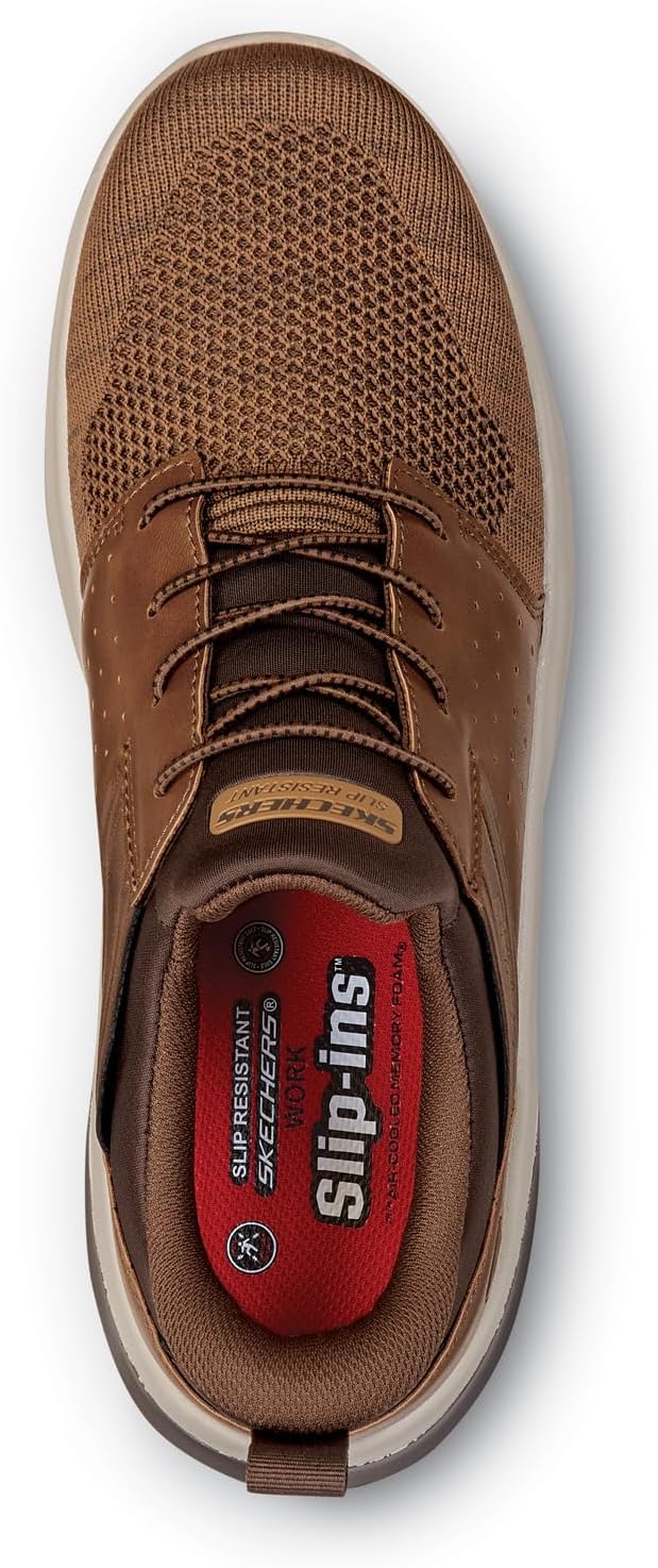 Skechers Men's Hands Free Slip-Ins Collin Industrial and Construction Shoes - Image 4