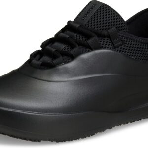 Crocs Men’s Bistro Work Sneaker | Enclosed Toe | Slip Resistant | All Day Comfort