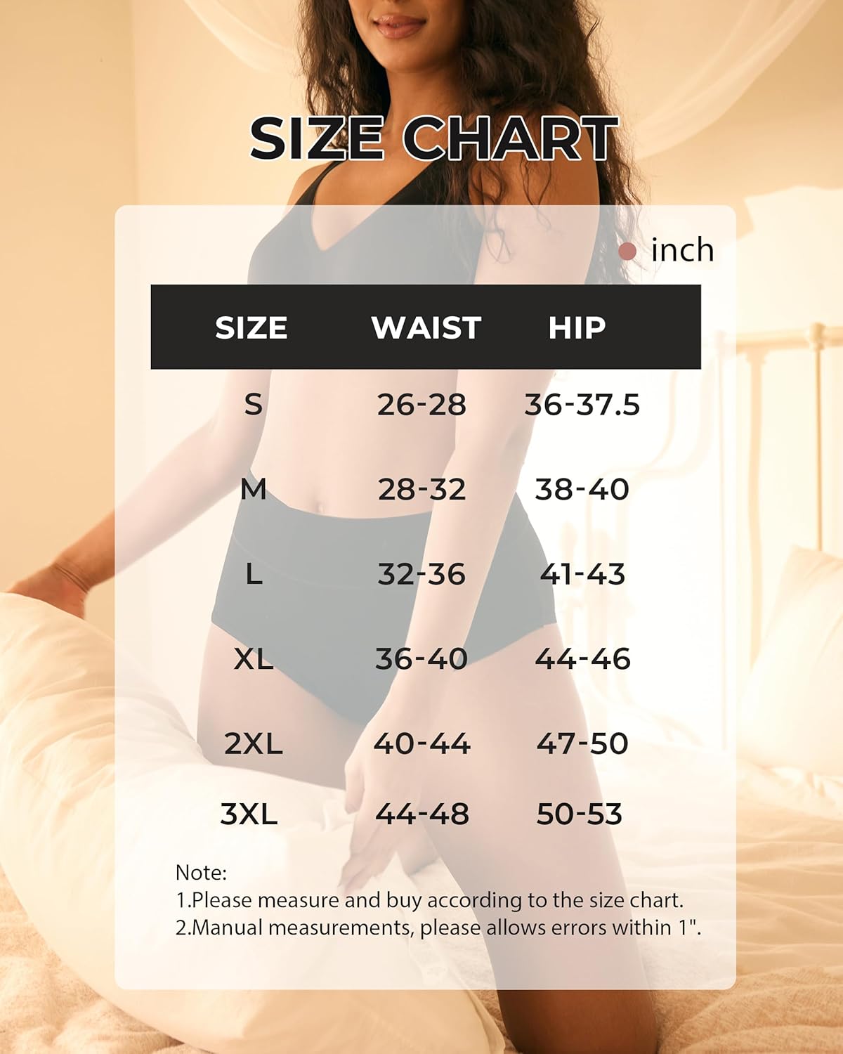 BAMBOO COOL Women's Underwear High Waisted Briefs Full Coverage Soft and Breathable Panties, 5-Pack - Image 6