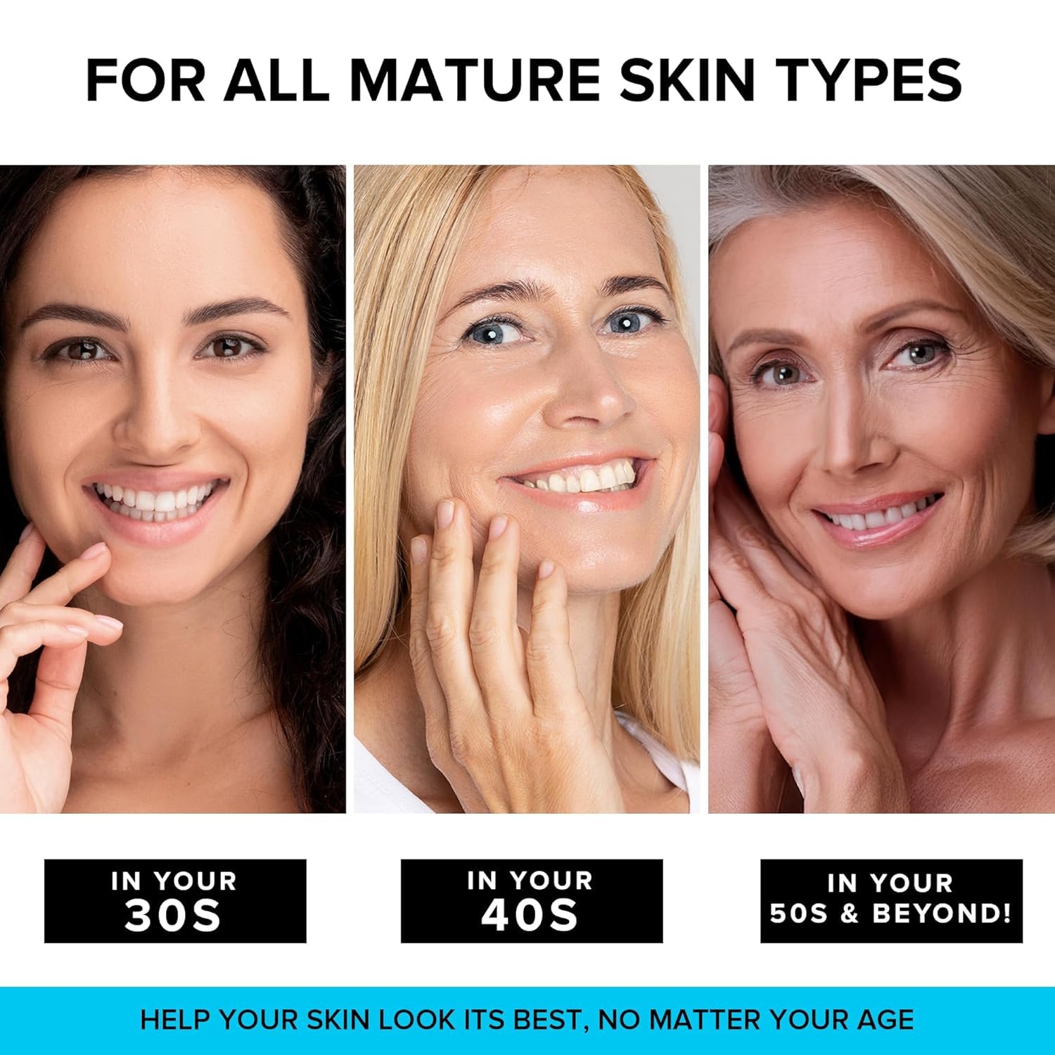 Anti-Aging Face Moisturizer with Retinol, Collagen & Hyaluronic Acid - Made in USA - Moisturizer Face Cream for Women & Men - Firming & Hydrating Neck Cream - Day & Night Skin Care - 1.7 fl oz - Image 2