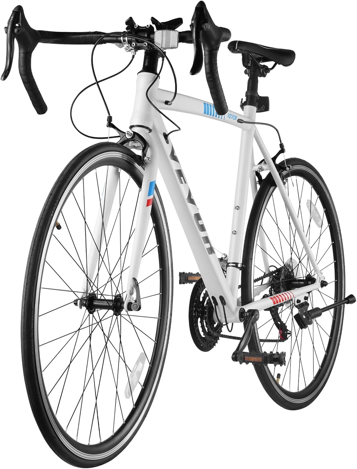 VEVOR Road Bike, 700C Wheels Racing Bike, Shimano Drivetrain City Commuter Road Bicycle, Urban Adult Sport Bicycle with Drop Bar, for Men and Women - Image 9