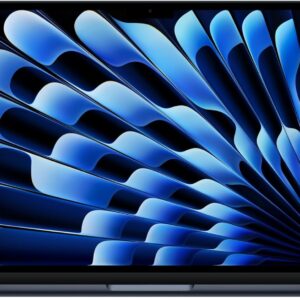 Apple 2026 MacBook Air 13-inch Laptop with M5 chip: Built for AI, 13.6-inch Liquid Retina Display, 16GB Unified Memory, 512GB SSD, 12MP Center Stage Camera, Touch ID, Wi-Fi 7; Midnight