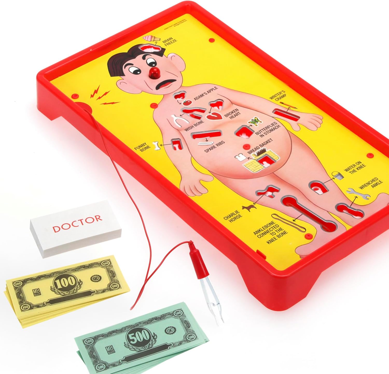 Hasbro Gaming Operation Electronic Board Game, Family Games for Kids Ages 6+, Kids Board Games for 1+ Players, Funny Games for Kids, Easter Gifts for Boys and Girls (Amazon Exclusive) - Image 2