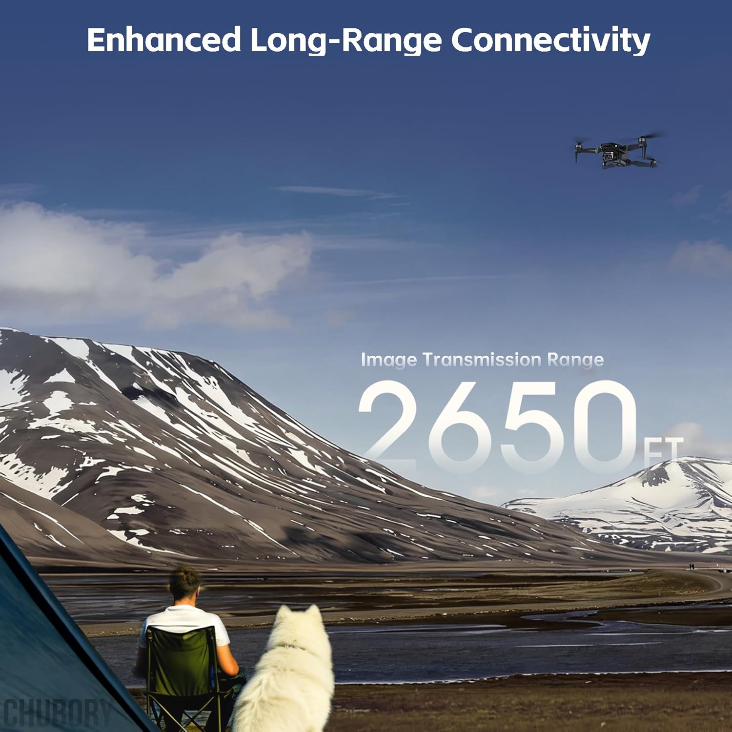 4K Drone with Camera 2650 ft Long Range 84 min Flight Time Super Endurance Foldable Drone with Camera for Beginners, WiFi FPV Quadcopter, Brushless Motor, Auto Hover, Follow Me (3 Batteries) - Image 6