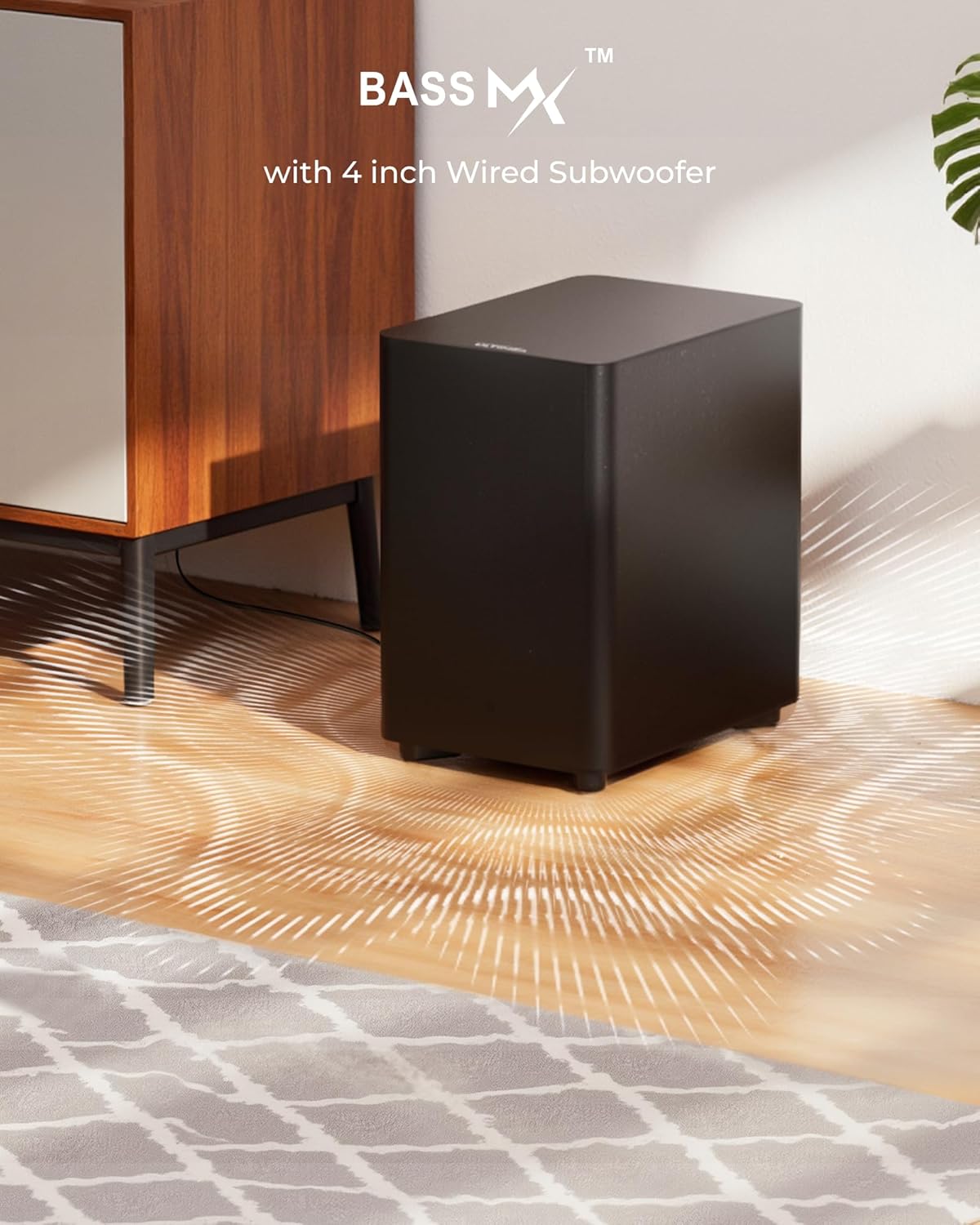 ULTIMEA 7.1ch Dolby Atmos Surround Sound System for TV, with 4 Surround Speakers, Surround Sound System Sound Bar with Subwoofer for Home Theater, App Control, HDMI eARC, Aura A60, 2026 Model - Image 5