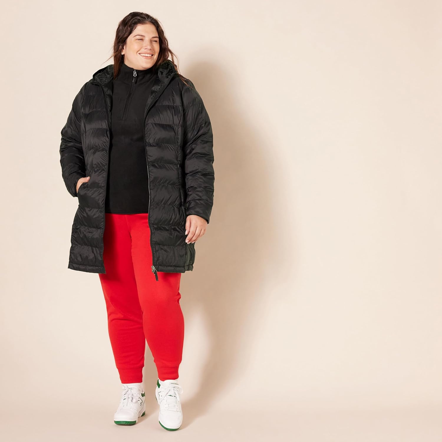Amazon Essentials womens Lightweight Water-Resistant Packable Hooded Puffer Coat (Available in Plus Size) - Image 6