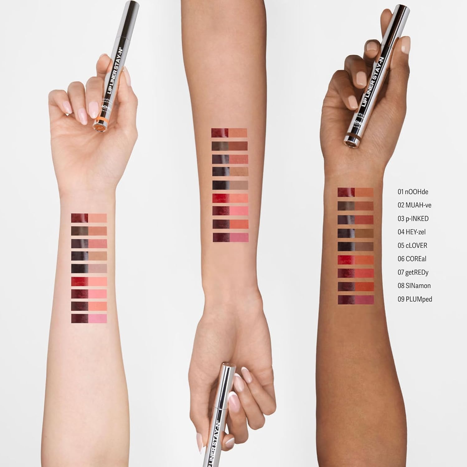 Sacheu Lip Liner STAY-N Peel Off Lip Stain — Long Lasting Waterproof Lip Tint with Hyaluronic Acid & Vitamin E — Transfer Proof Matte Finish, Vegan & Cruelty-Free (p-INKED) - Image 8