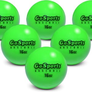 GoSports Weighted Training Balls – Choose Baseball or Softball – Hitting & Pitching Training for All Skill Levels – Improve Power and Mechanics