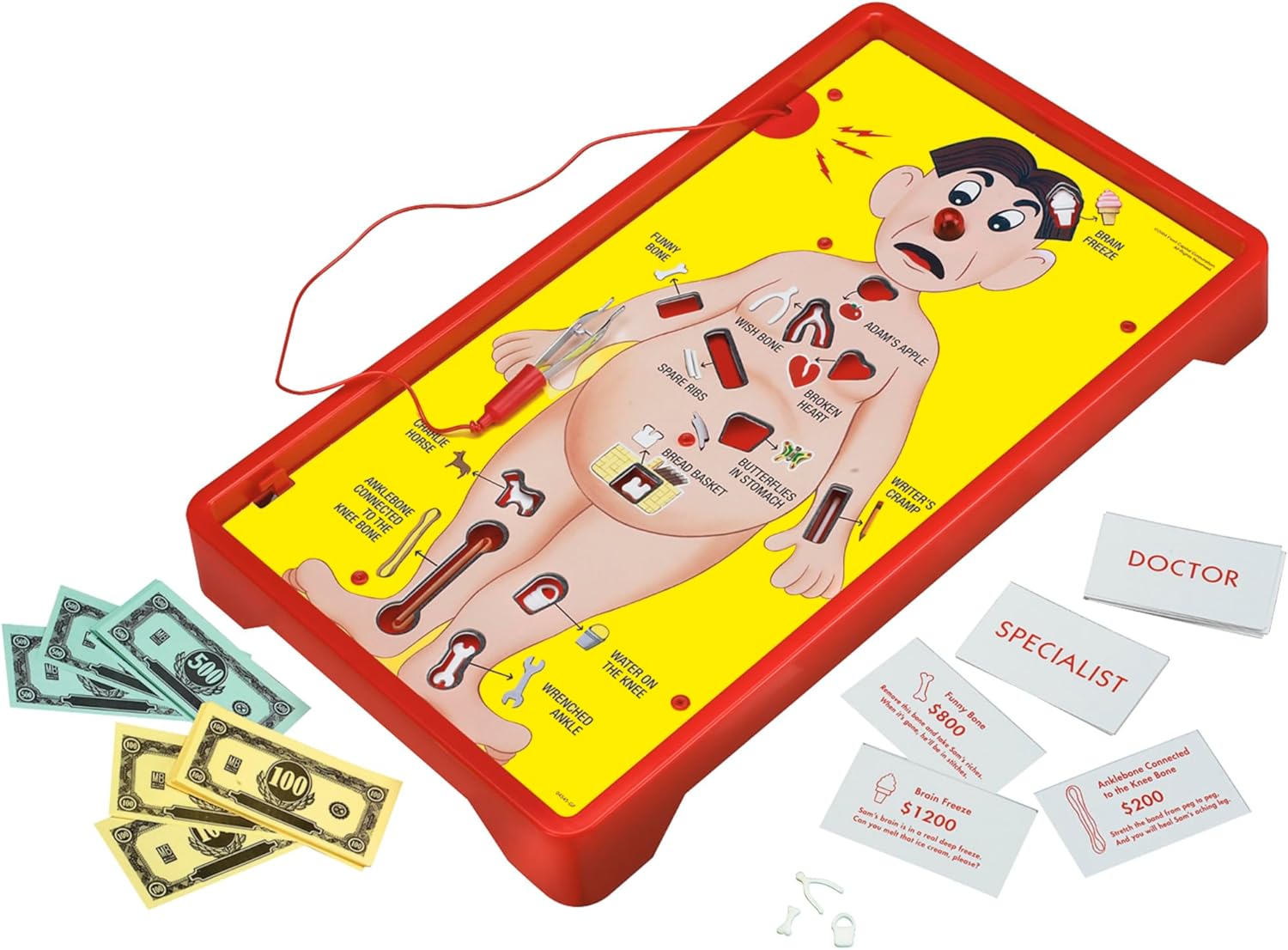 Hasbro Gaming Operation Electronic Board Game, Family Games for Kids Ages 6+, Kids Board Games for 1+ Players, Funny Games for Kids, Easter Gifts for Boys and Girls (Amazon Exclusive) - Image 7