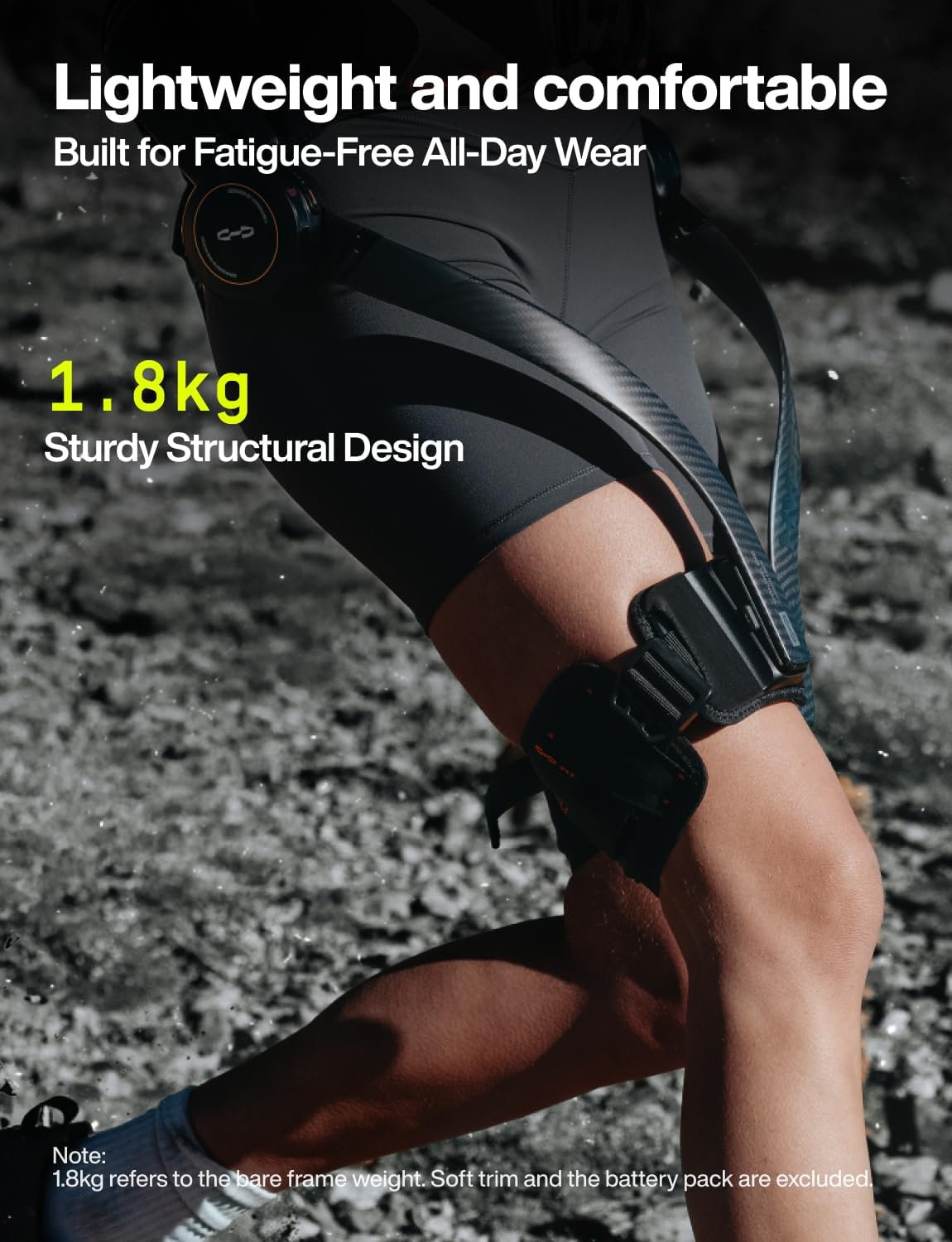 Hypershell X Ultra Exoskeleton, Leg Strength with 1000 W Output, Upgraded 30 km Battery Range, 12 Intelligent Modes, IP54 for Daily and Outdoor Activities, Walking, Hiking, 2 Batteries, No Charger - Image 6