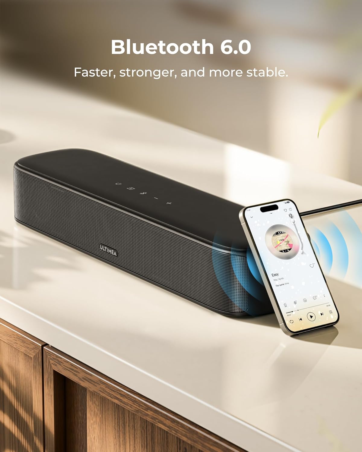 ULTIMEA 7.1ch Surround Sound Bar for Smart TV, with 4 Surround Speakers, Peak Power 330W, Surround Sound System Soundbar with Subwoofer, HDMI ARC, Bluetooth 6.0, Optical, Aux, Aura A40 Pro, 2026 Model - Image 7