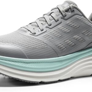 NORTIV 8 Women’s Walking Shoes Cushion Running Tennis Shoes ActiveFloat Non-Slip Comfortable Breathable Workout Gym Sports Athletic Fashion Sneakers