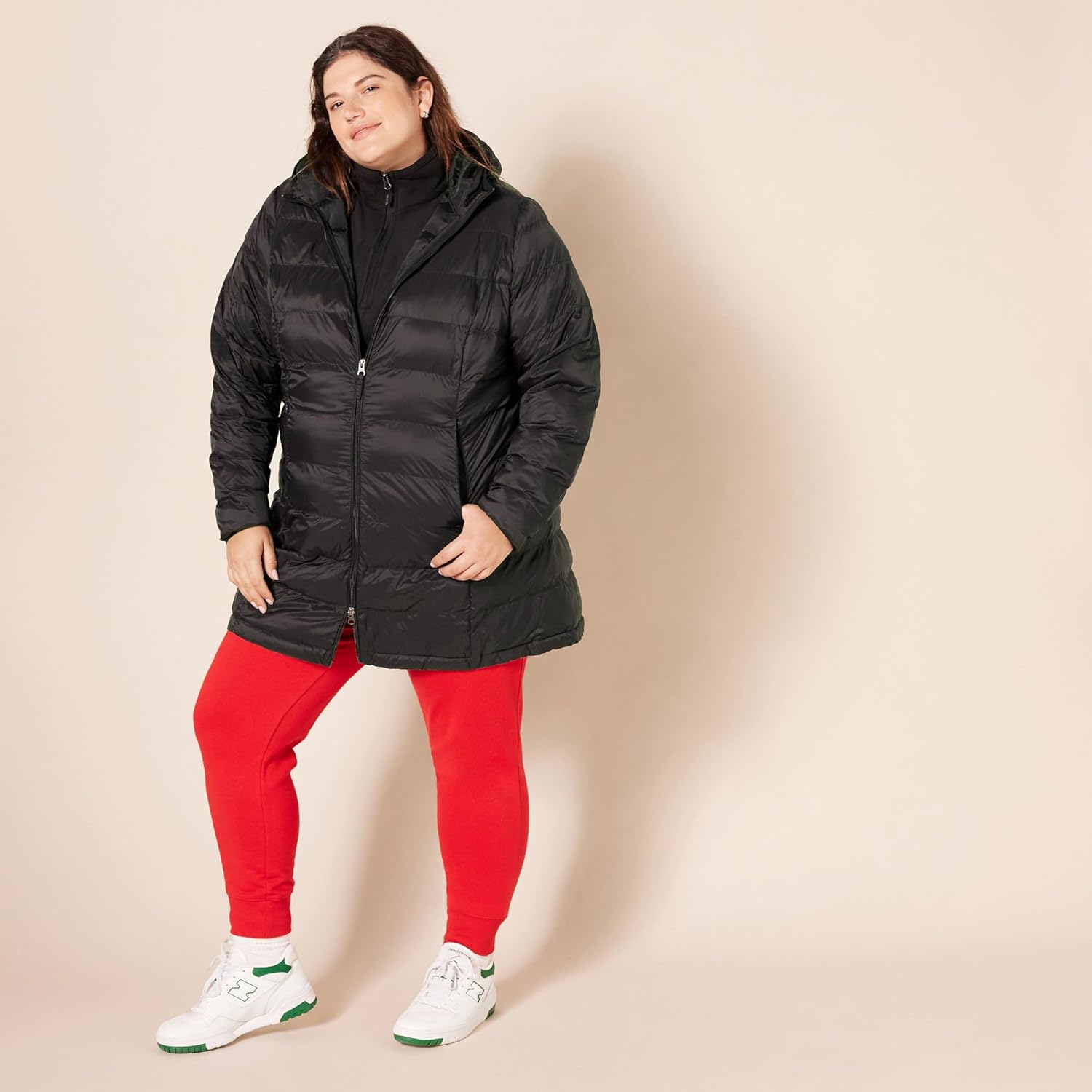 Amazon Essentials womens Lightweight Water-Resistant Packable Hooded Puffer Coat (Available in Plus Size) - Image 8