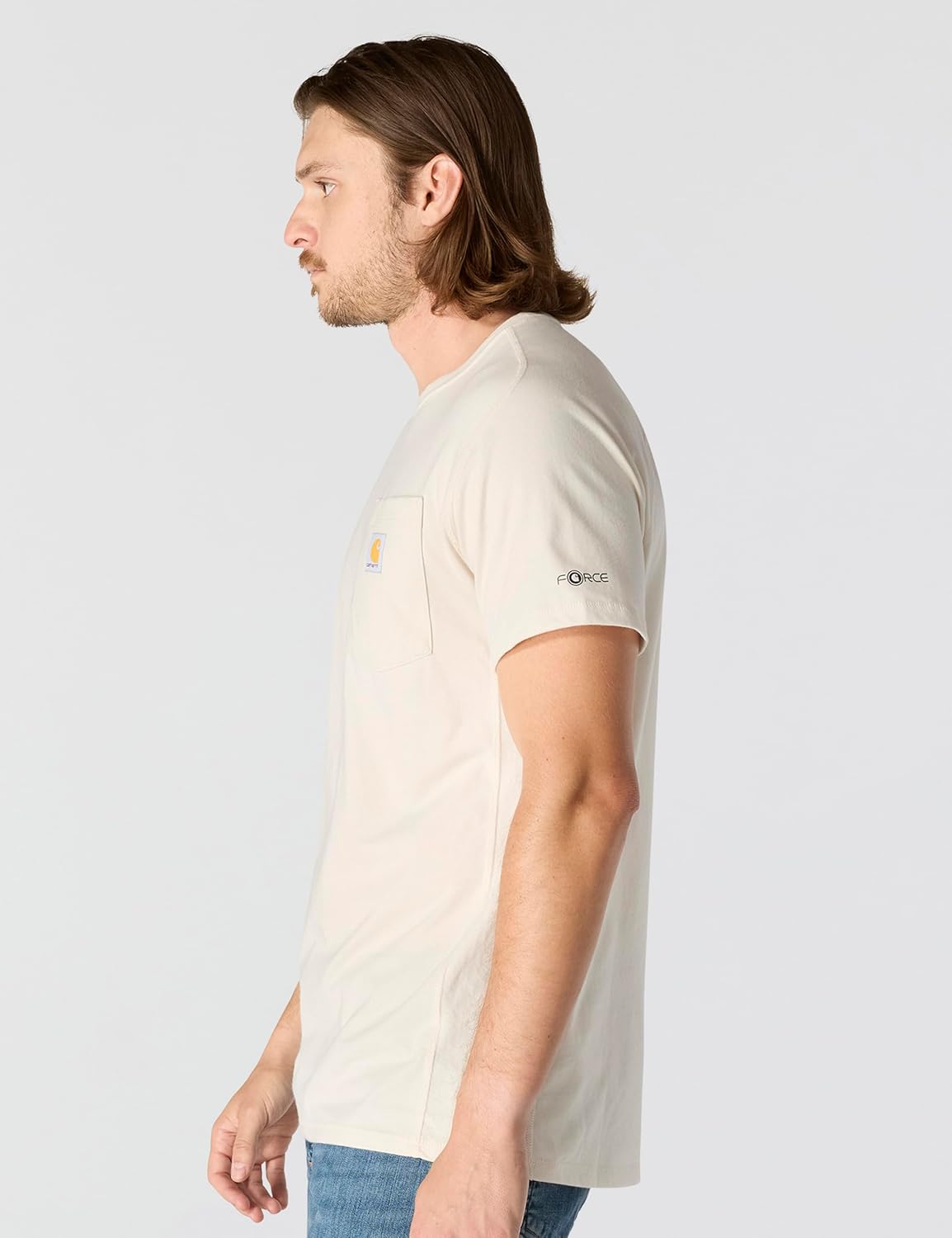 Carhartt Men's Force Relaxed Fit Midweight Short-Sleeve Pocket T-Shirt - Image 2
