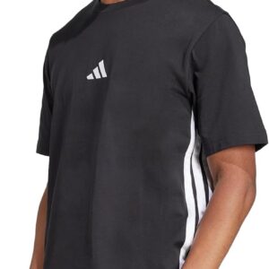 Adidas Mens Essentials Single Jersey 3-Stripes T-Shirt