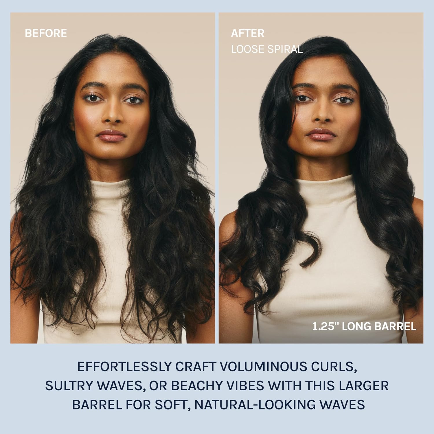 Bio Ionic Long Barrel Curling Iron with Moisture Heat Technology & NanoIonic MX Versatile Curling Wand - Multiple Barrel Sizes for Tight, Classic, Loose & Soft Curls - Image 4