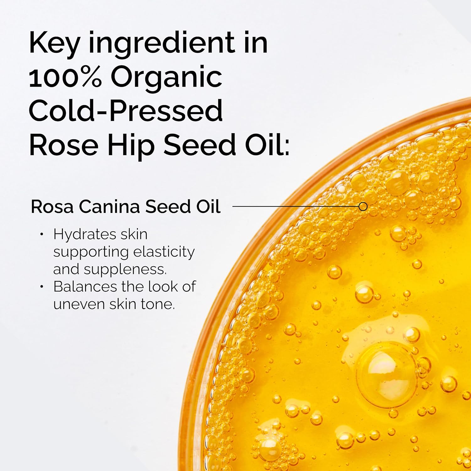 The Ordinary 100% Organic Cold-Pressed Rose Hip Seed Oil, Addresses Signs of Aging by Improving the Appearance of Uneven Skin Tone, Supporting Skin Elasticity, 1 Fl Oz - Image 2