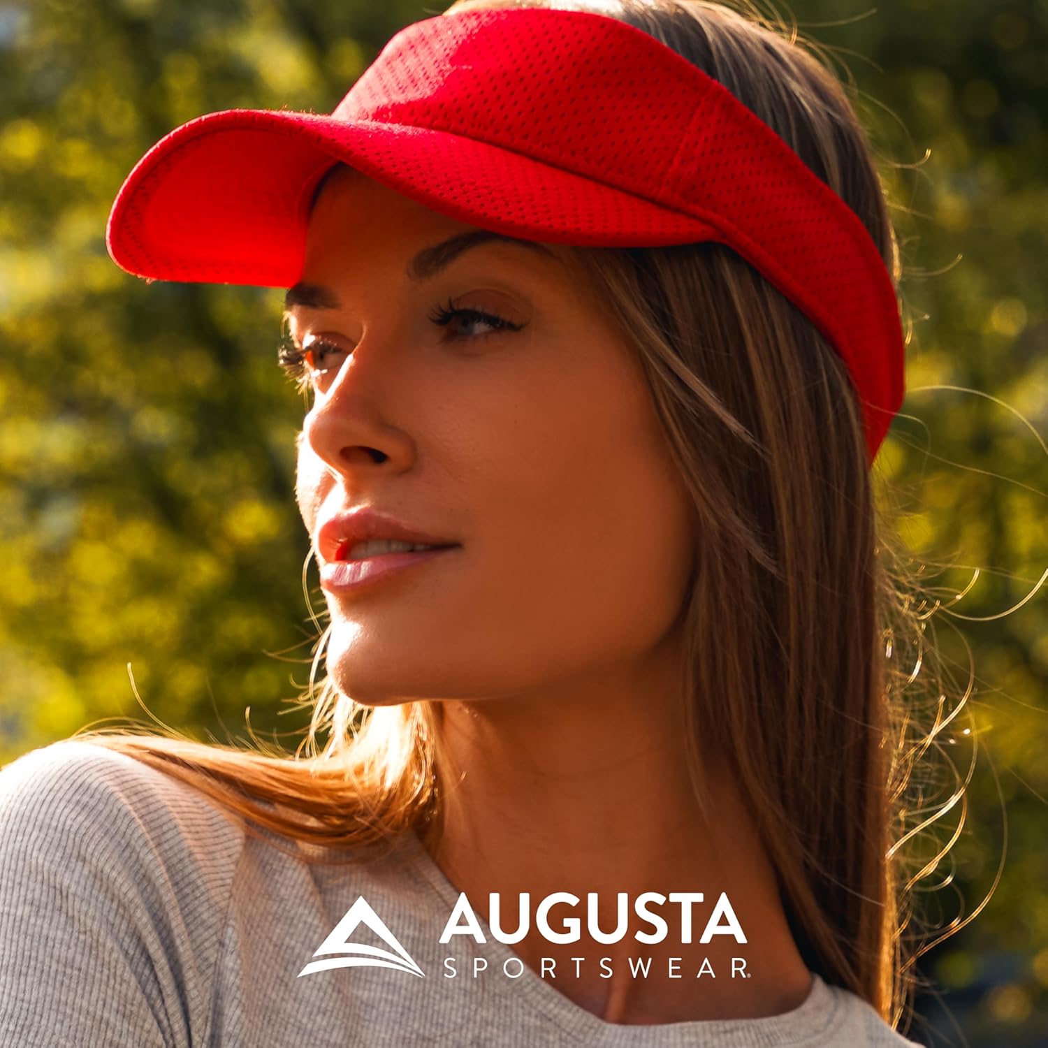 Augusta Sportswear Women's Athletic Mesh Visor - Stylish Sun Hat for Golf, Running, and Outdoor Activities - Image 7