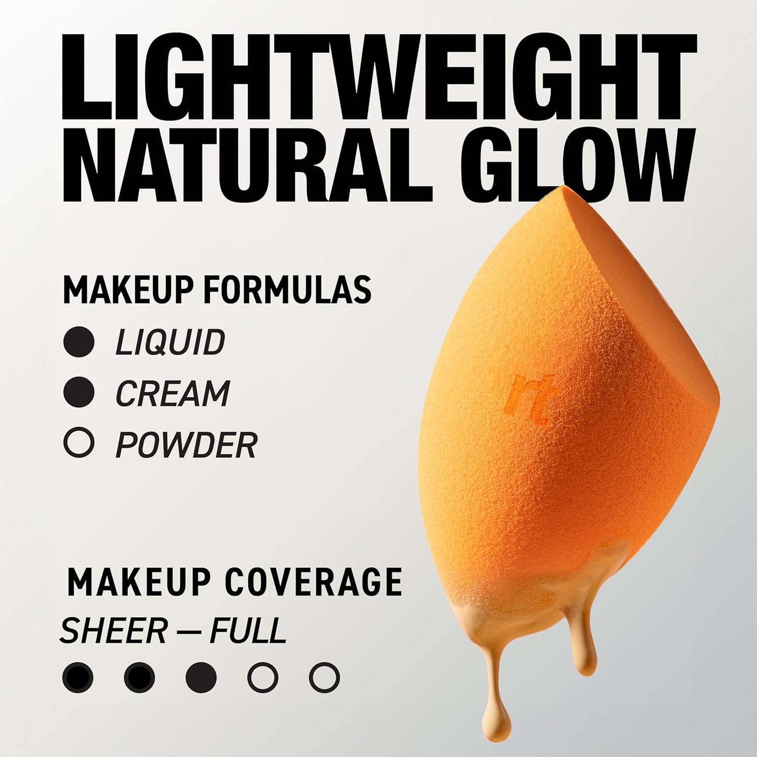 Real Techniques Miracle Complexion Sponge, Beauty Sponge, Makeup Blending & Foundation Application, Streak-Free, Full Coverage Finish, Vegan, Cruelty & Latex-Free, 1 Count - Image 3