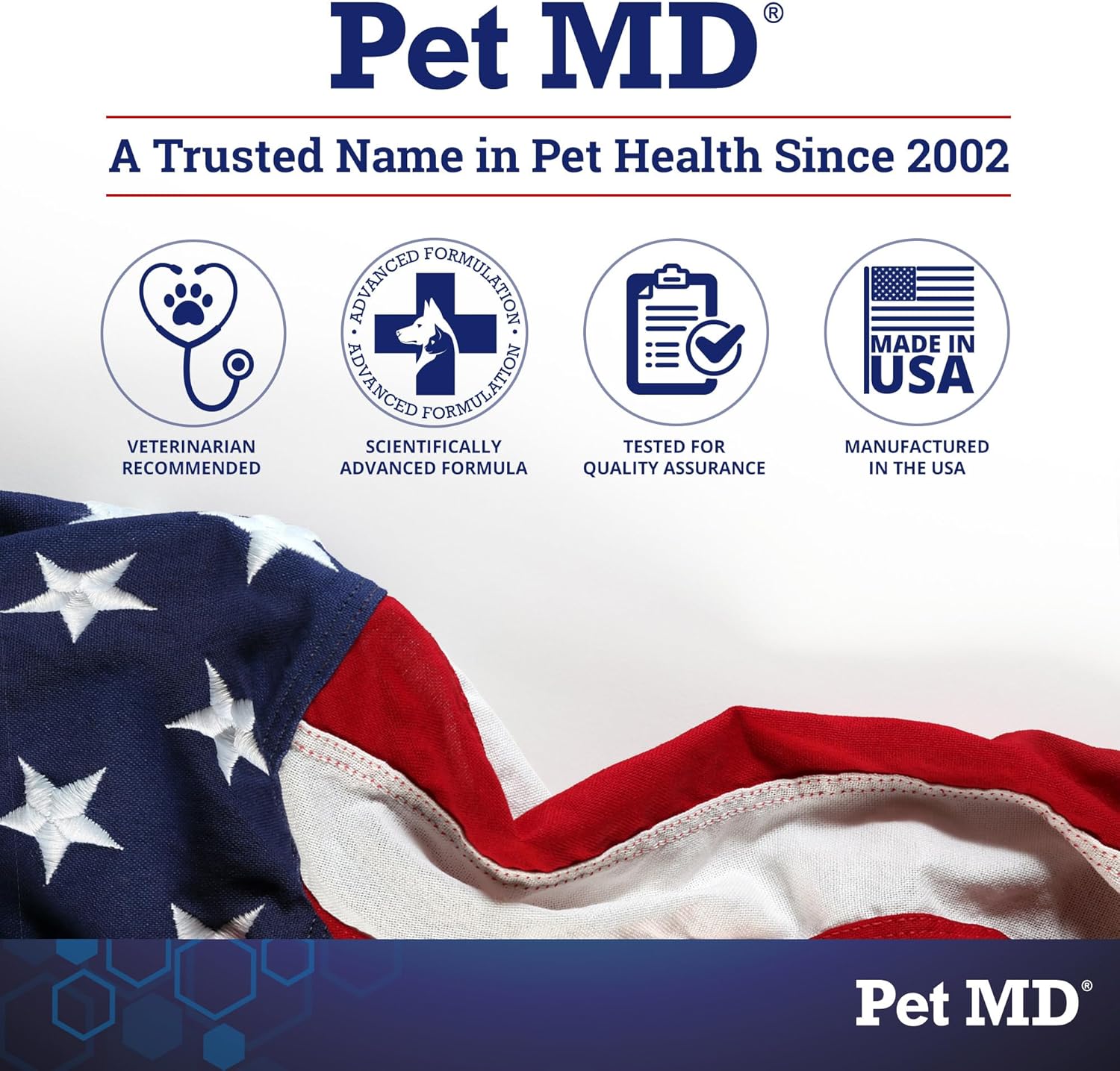 Pet MD Dog Ear Cleaning Wipes – Otic Cleanser for Dogs, Soothing Ear Care with Aloe Vera & Eucalyptus, Regular Wipes, 100 Count - Image 6