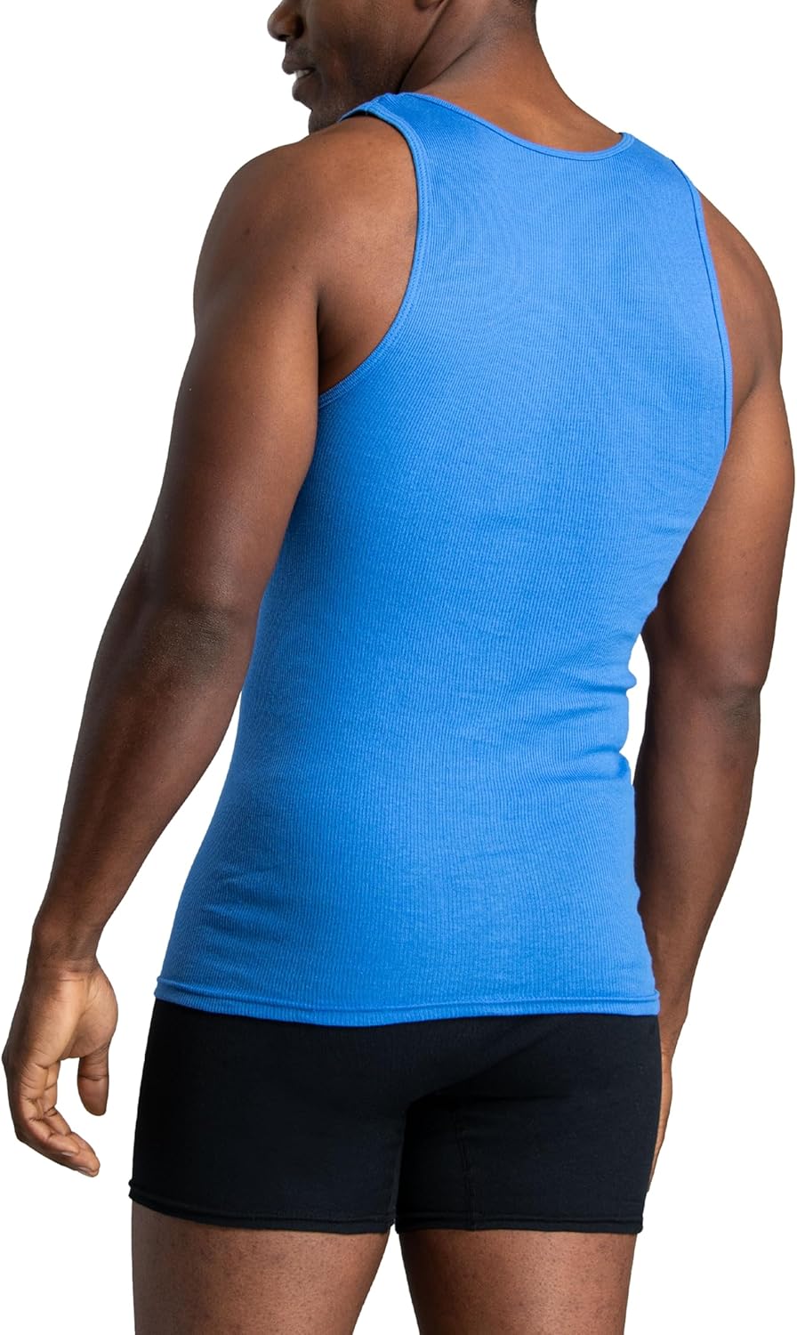 Fruit of the Loom Men's Sleeveless Tag Free Moisture Wicking Tank A-Shirt - Image 4