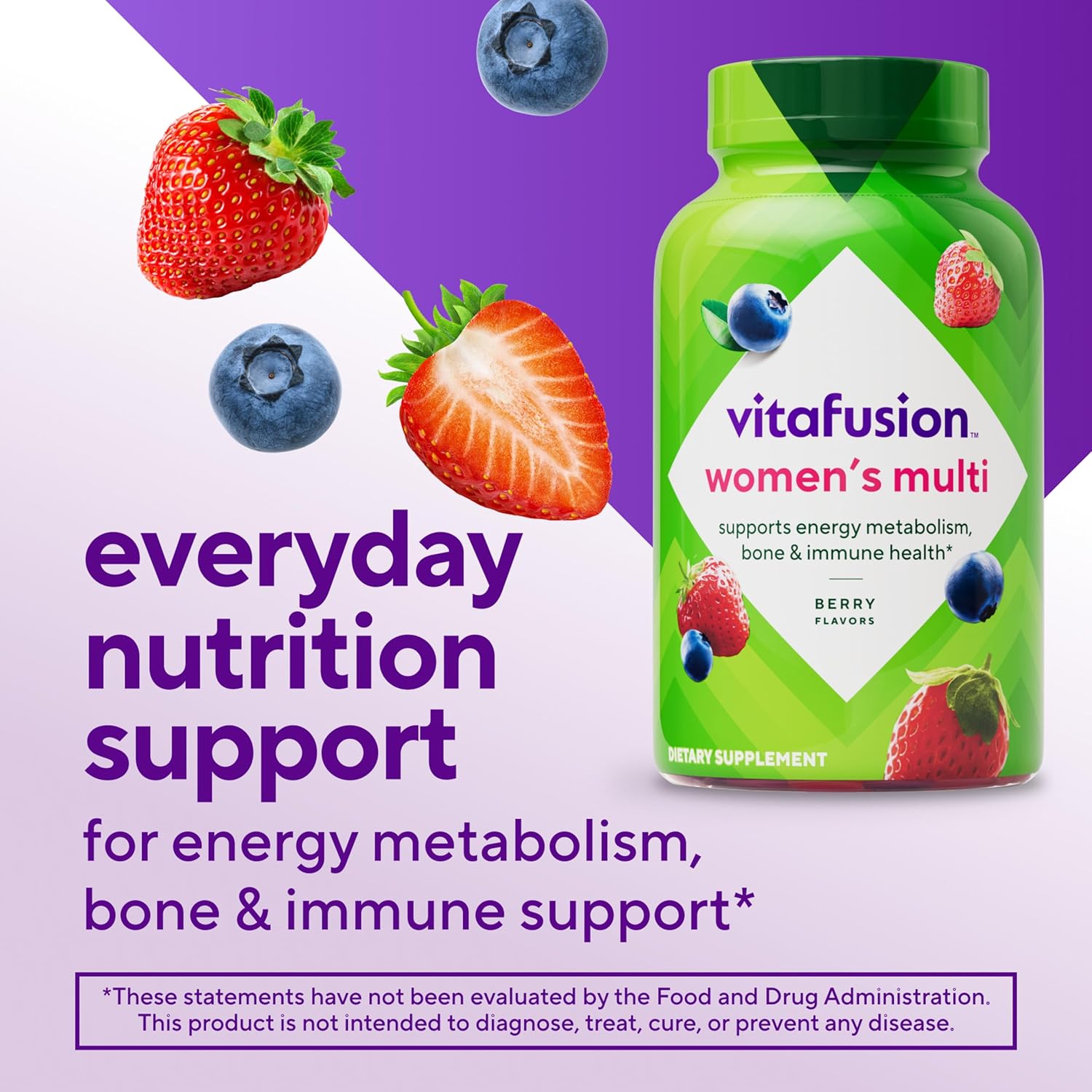 Vitafusion Adult Gummy Vitamins for Women, 120 Count - Image 3