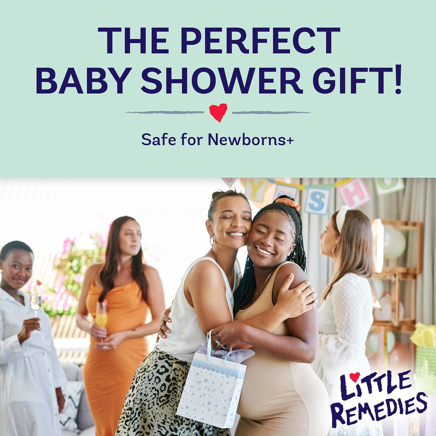 Little Remedies New Baby Essentials Kit with Saline Nasal Spray, Diaper Rash Cream, Gas Relief Drops, Gripe Water & More, Safe for Newborns - Image 6