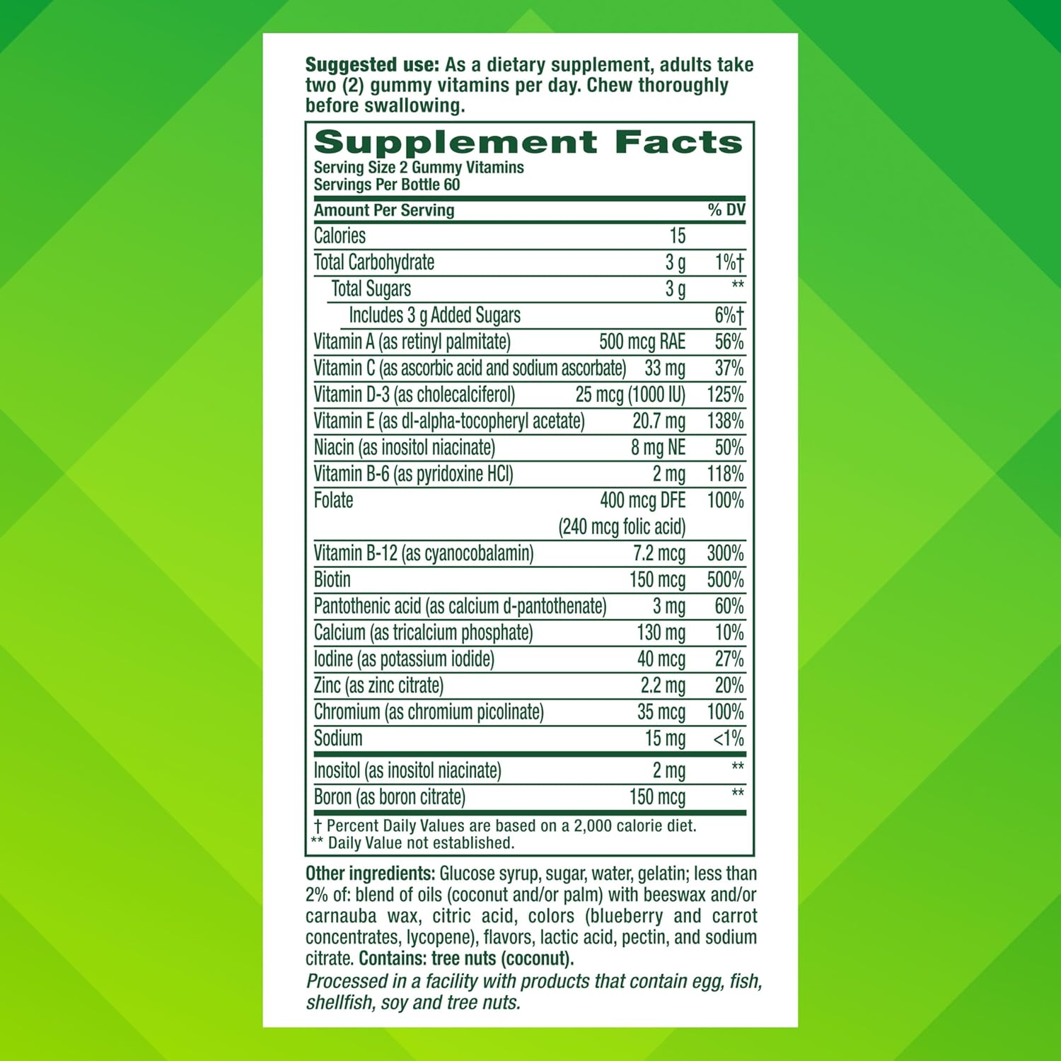 Vitafusion Adult Gummy Vitamins for Women, 120 Count - Image 7