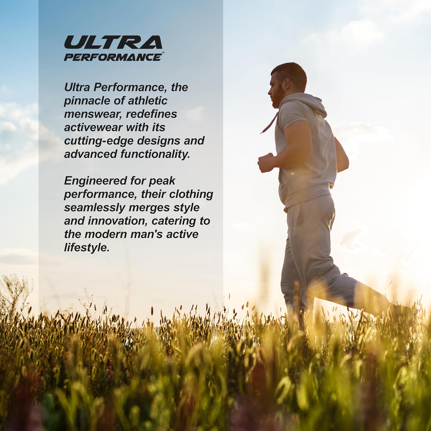Ultra Performance 3 Pack Mens Sweatpants, Wide Leg Open Bottom Lounge Sweat Pants for Men - Image 6