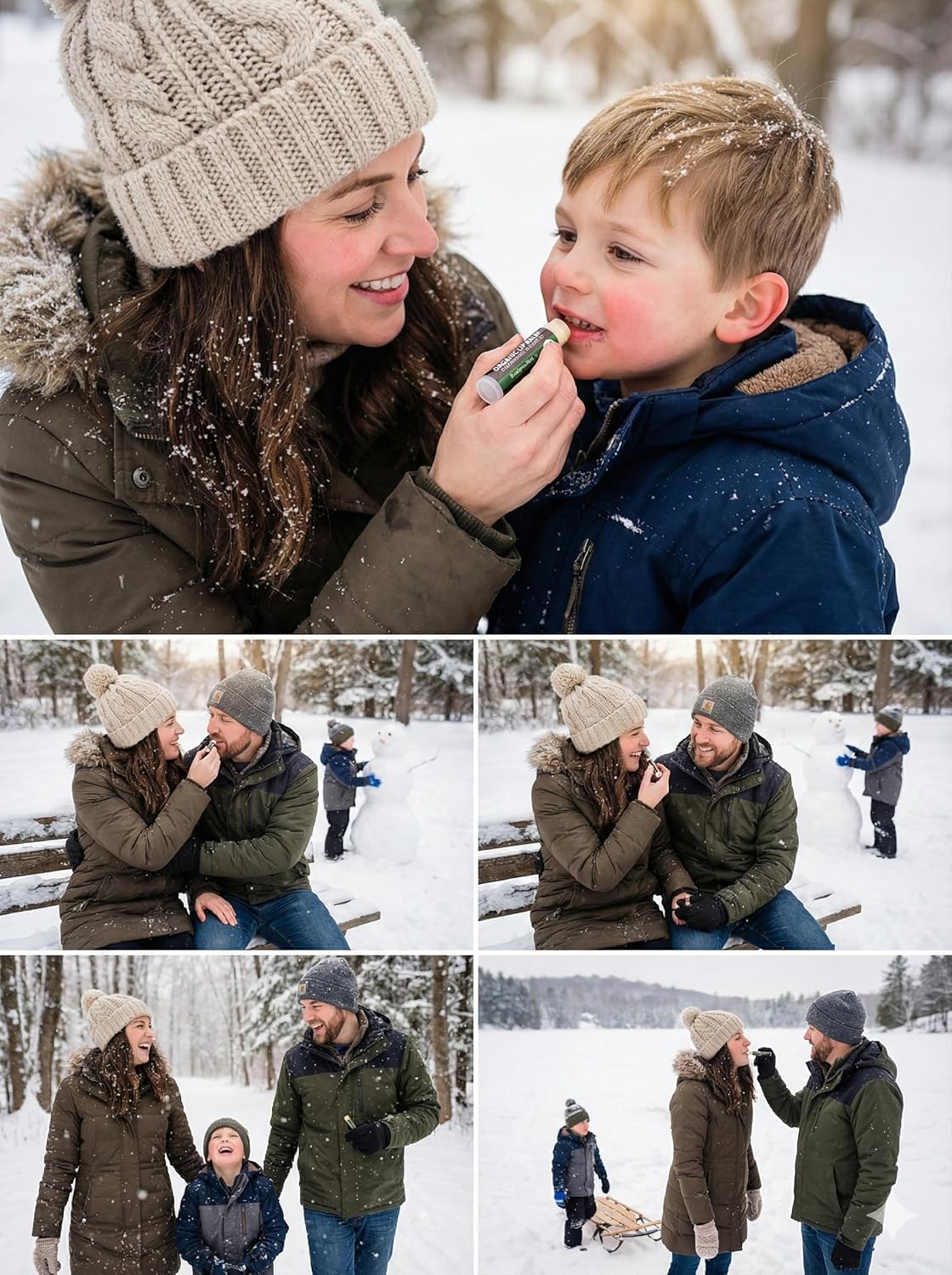 Earth's Daughter USDA Organic Lip Balm 6-Pack - Fruit Flavors, Beeswax, Coconut Oil, Vitamin E - Best Lip Repair Chapstick for Dry Cracked Lips - Moisturizing Lip Care - Image 9