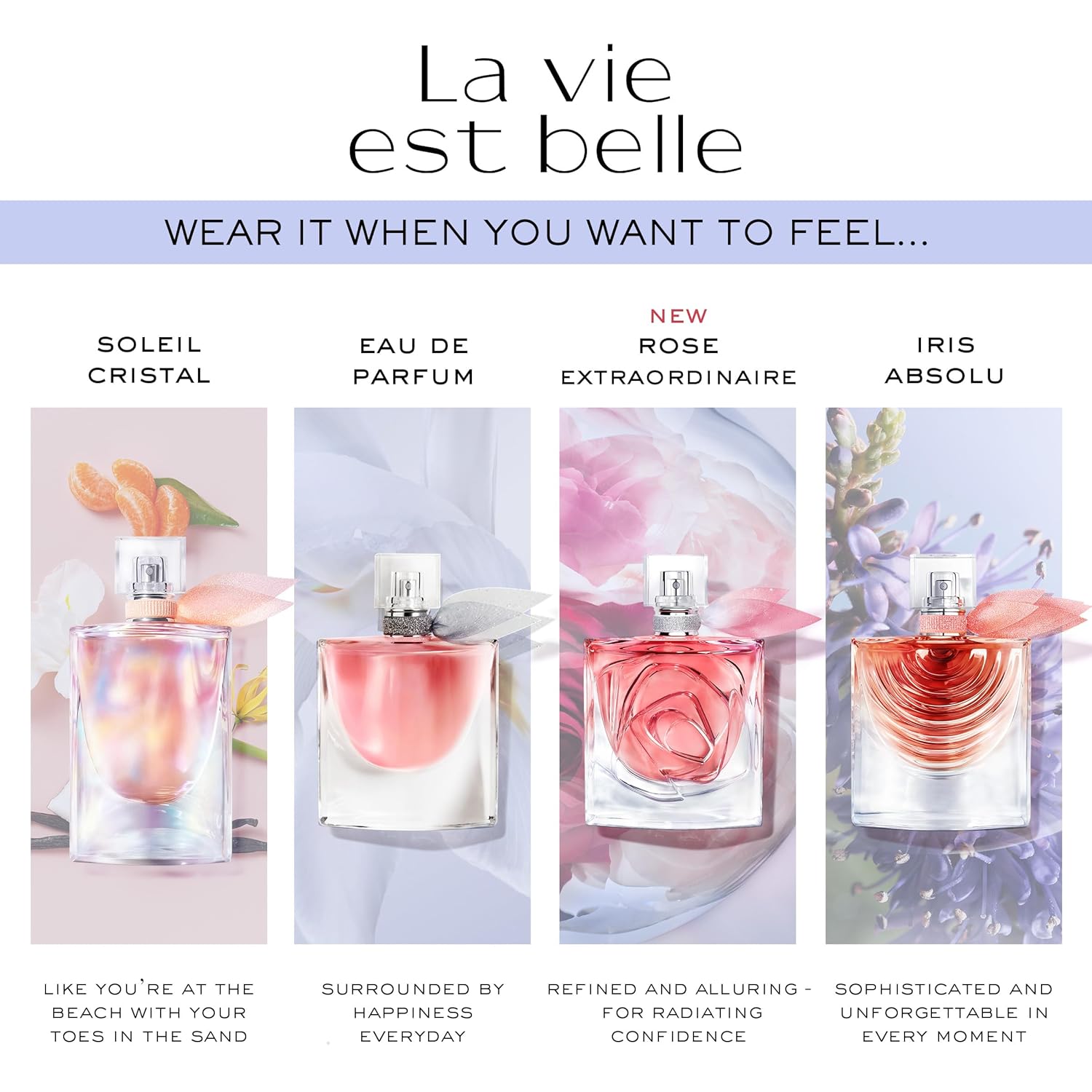 Lancôme La Vie Est Belle Eau de Parfum - Long Lasting Fragrance with Notes of Iris, Earthy Patchouli, Warm Vanilla & Spun Sugar - Floral & Sweet Women's Perfume - Image 8