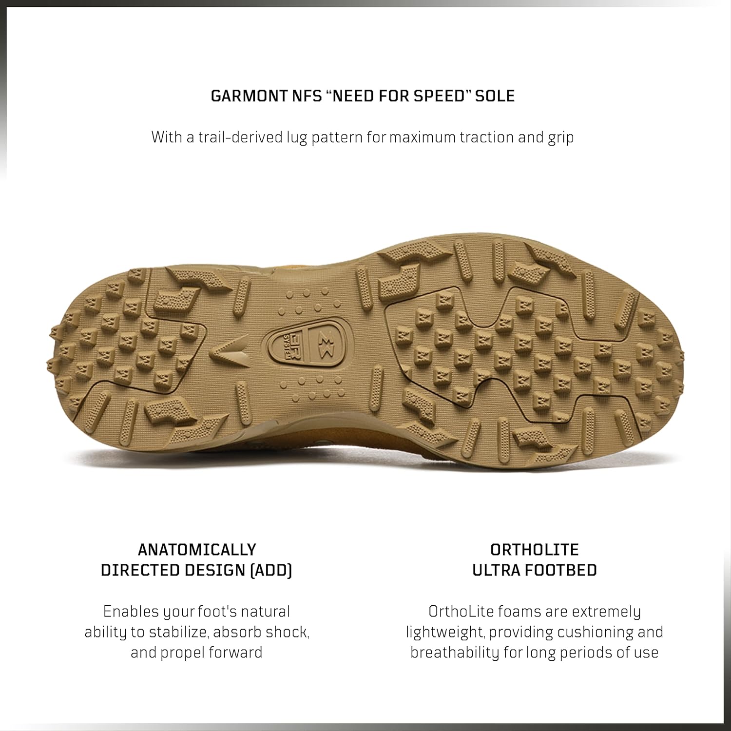 GARMONT TACTICAL T8 NFS 670 T.A.A. Military Combat Boots for Men and Women, Army, Air Force, T.A.A., AR670-1 and GSA Compliant Footwear, Lightweight, Suede Leather - Image 3