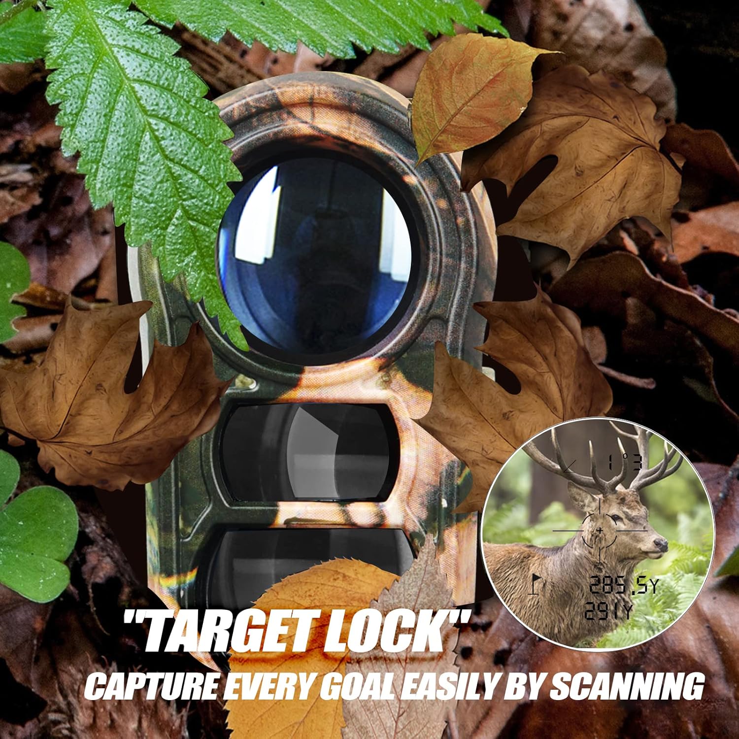REVASRI Hunting Laser Rangefinder with Rechargeable Battery 1000 Yards Hunting Range Finder with Target Acquisition Technology Easy-to-Use Clear Accurate Rangefinders for Hunters - Image 6