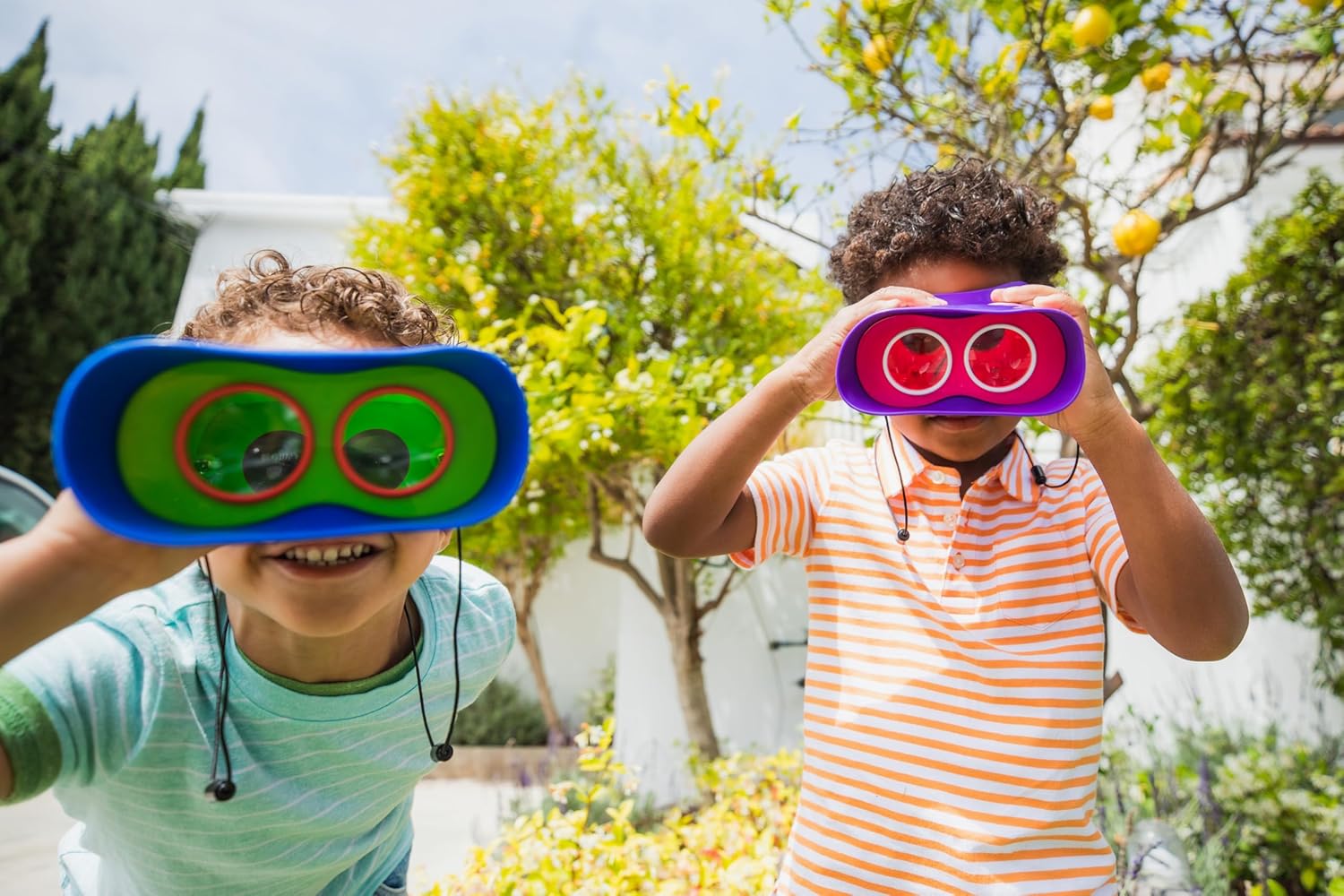 Educational Insights GeoSafari Kidnoculars - Toy Binoculars for Kids, Outdoor Toys for Kids Ages 4-8, Toddler Camping and Nature Toys, Lightweight Binoculars with Neck Strap, Bird Watching Gear - Image 7