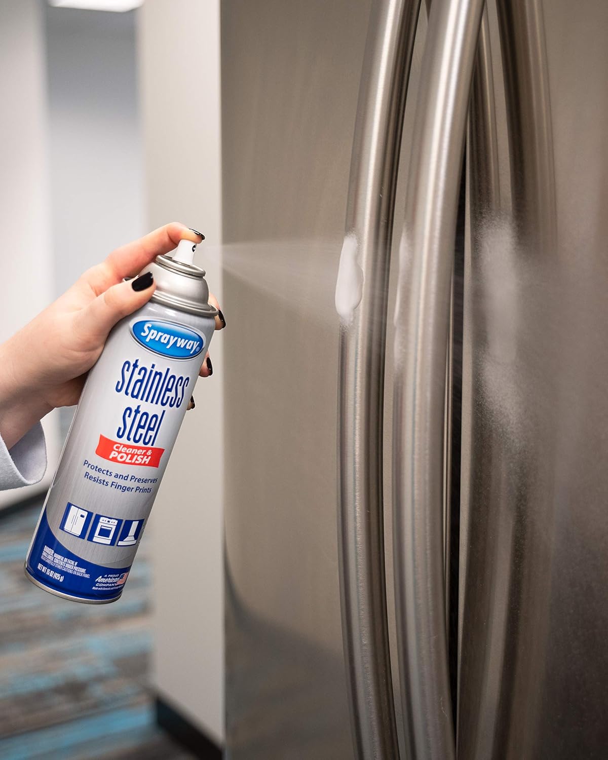Sprayway Water-Based Stainless Steel Cleaner, 15 Fl Oz (Pack of 1) - Image 4